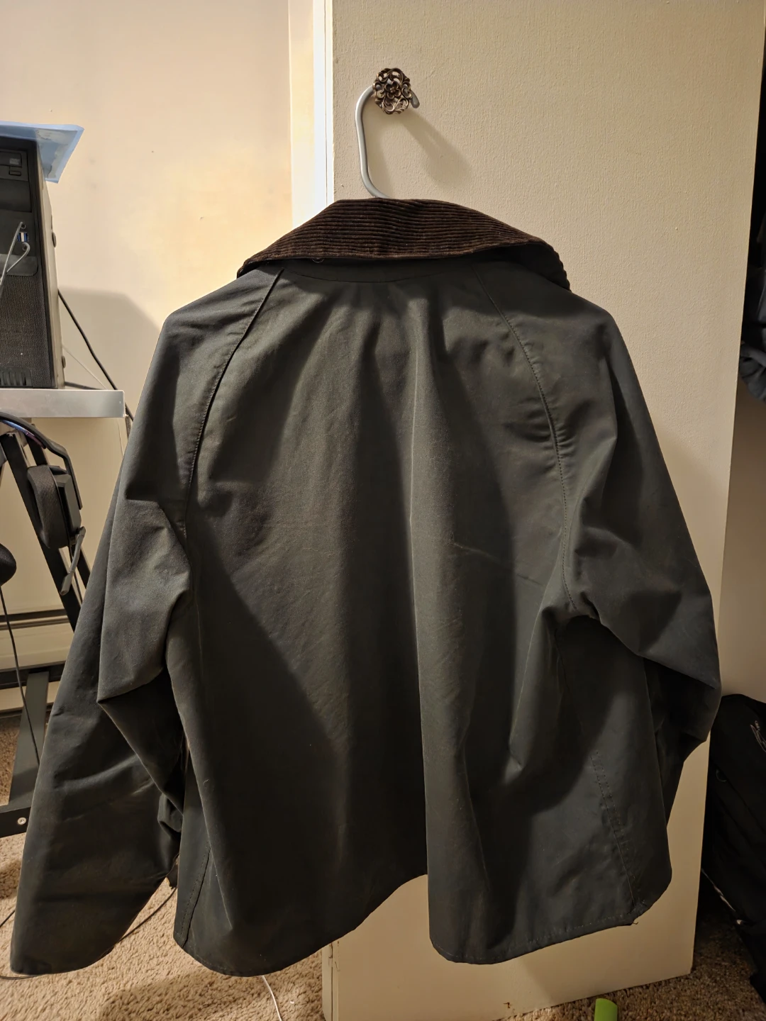Barbour Slim Spey Waxed Jacket XL - photo 3