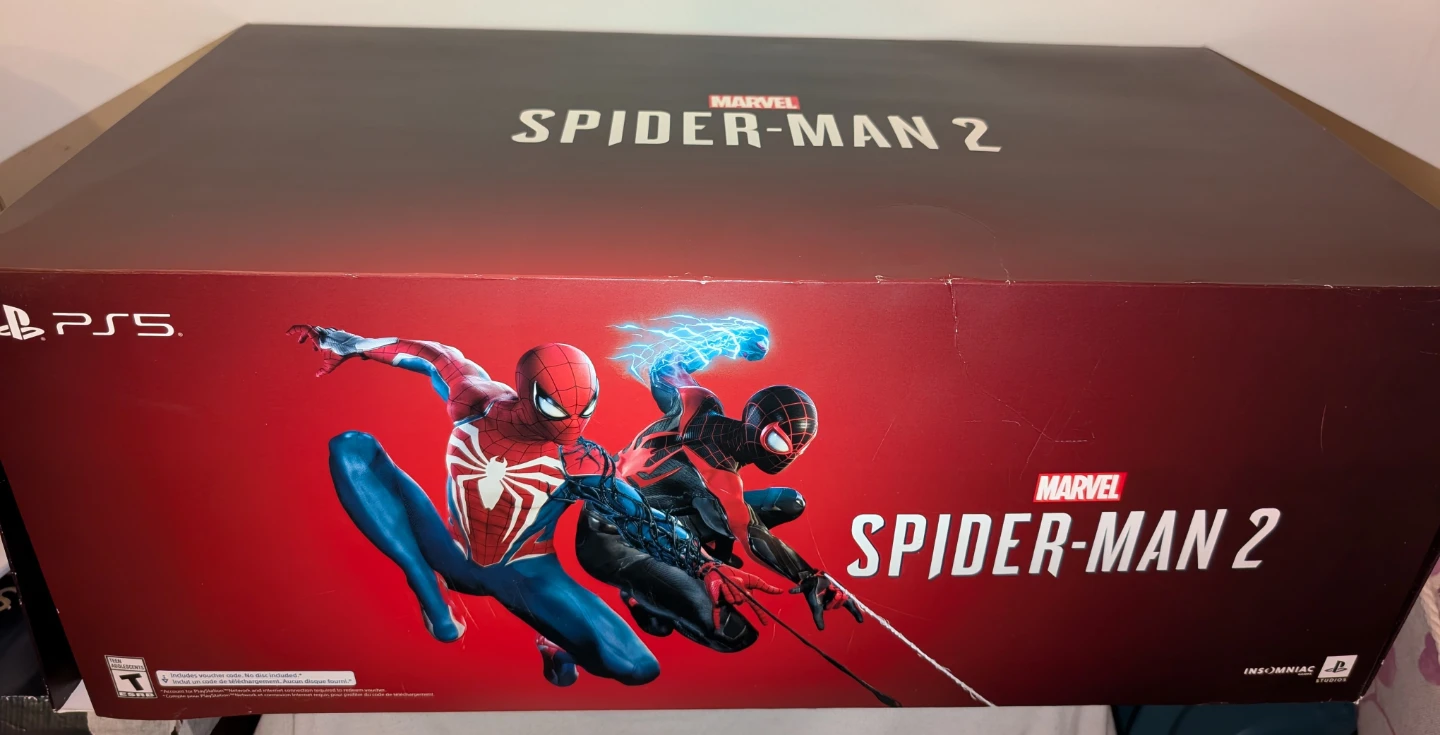 Spiderman 2 PS5 collector's edition