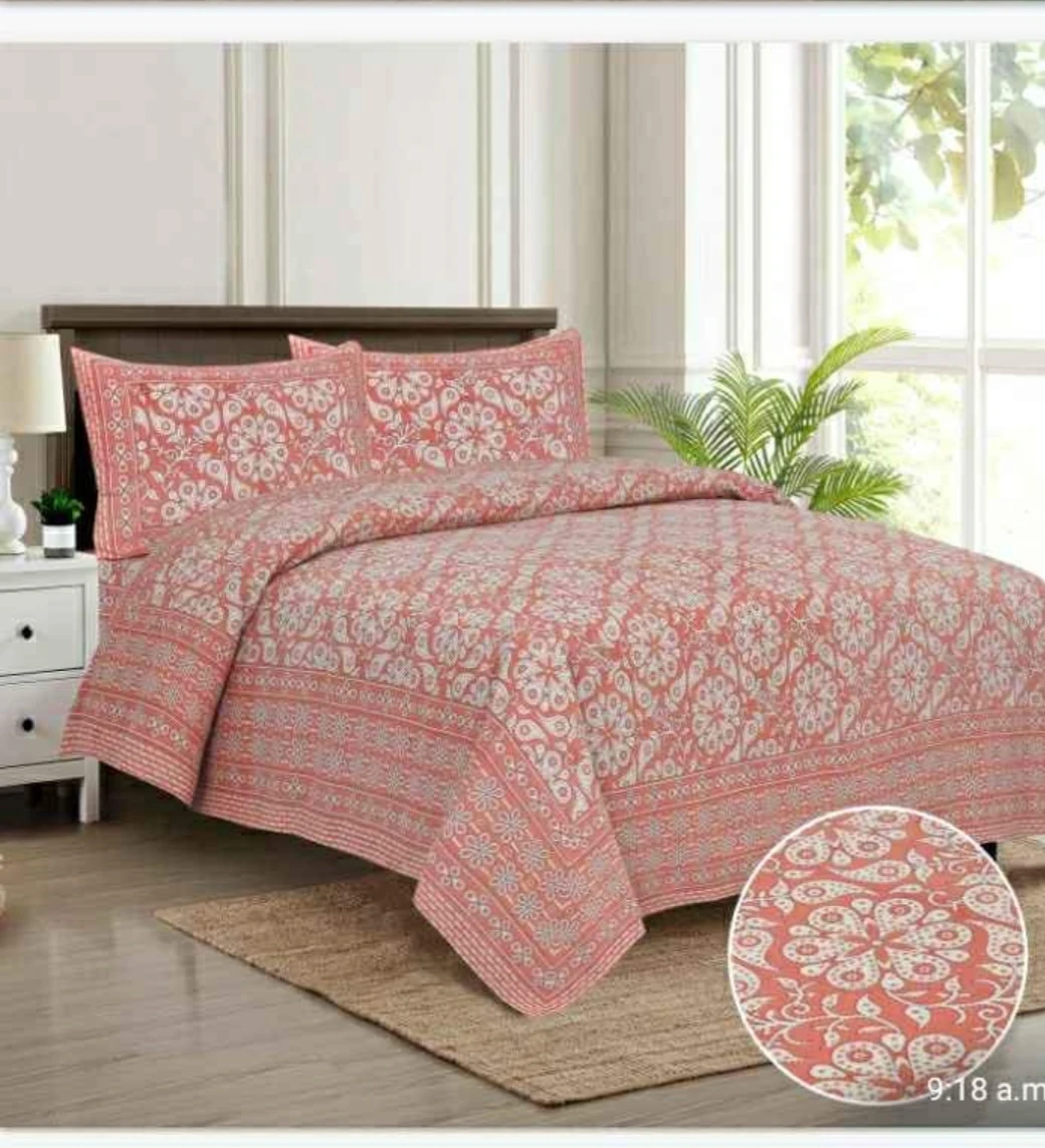 Floral Print Duvet Cover Set