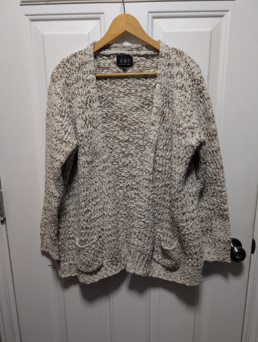 NWD New Woman Design Cardigan Sweater XL/TG
