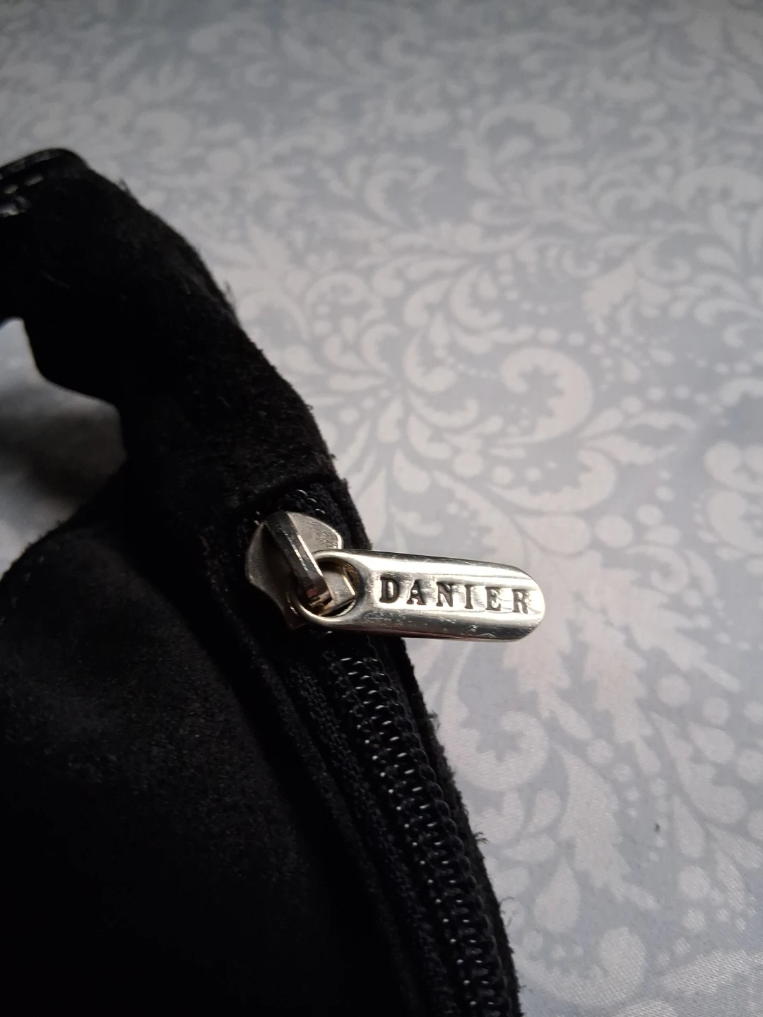 Dabnier Black Suede Hobo Bag - photo 4