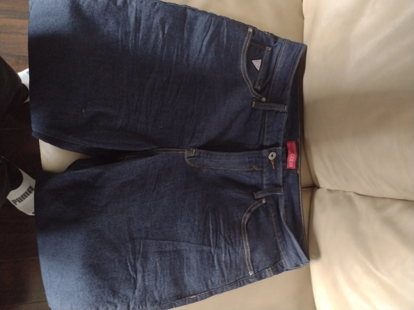 Guess Jeans Men's Dark Wash Denim Pants - photo 2