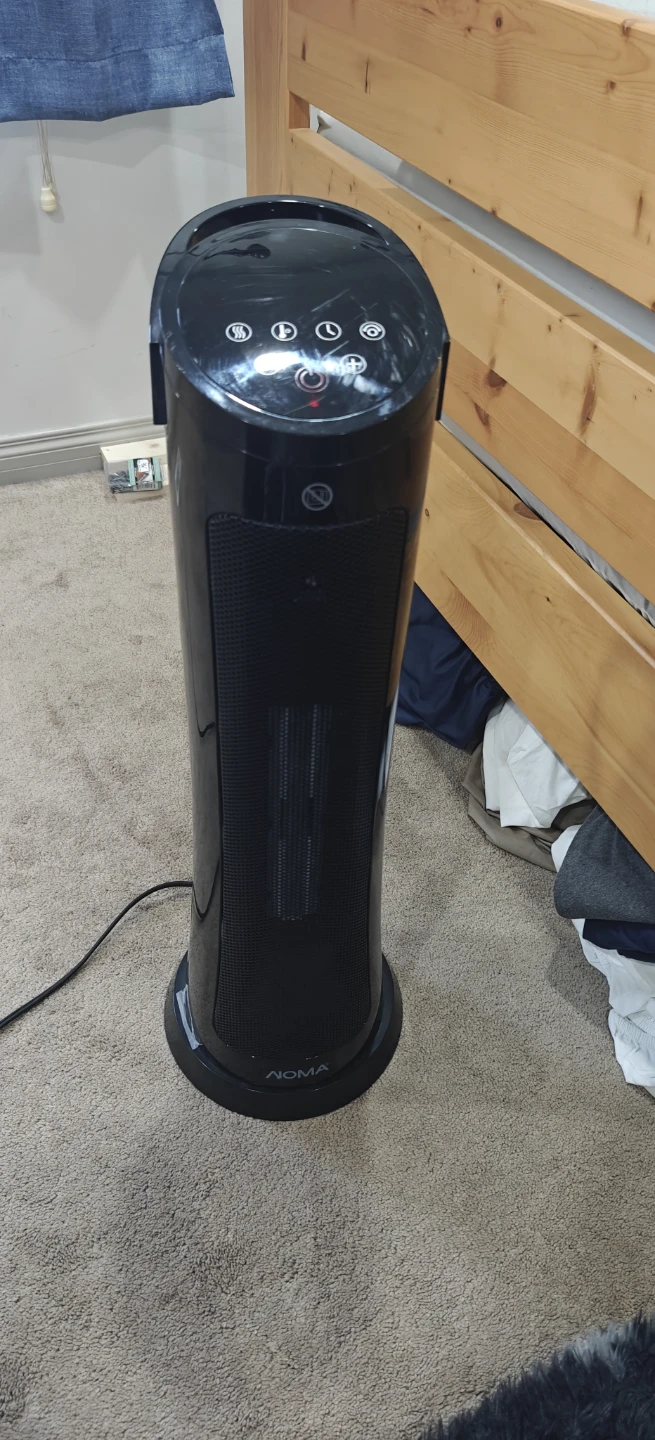 NOMA Oscillating Ceramic Tower Heater 1500W