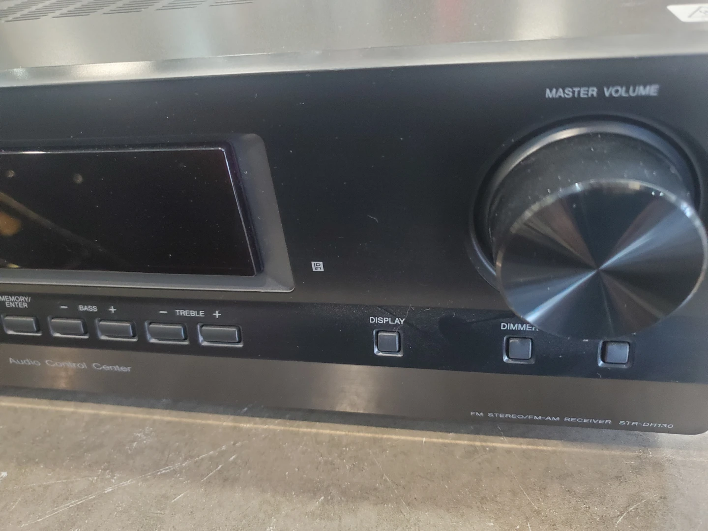 Sony STR-DH130 FM Stereo/AM Receiver Audio Control Center - photo 4