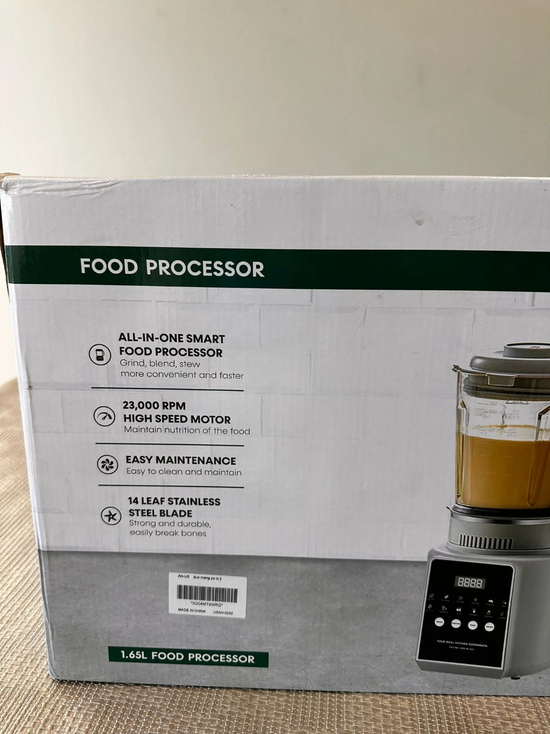 1.65L Food Processor - photo 3