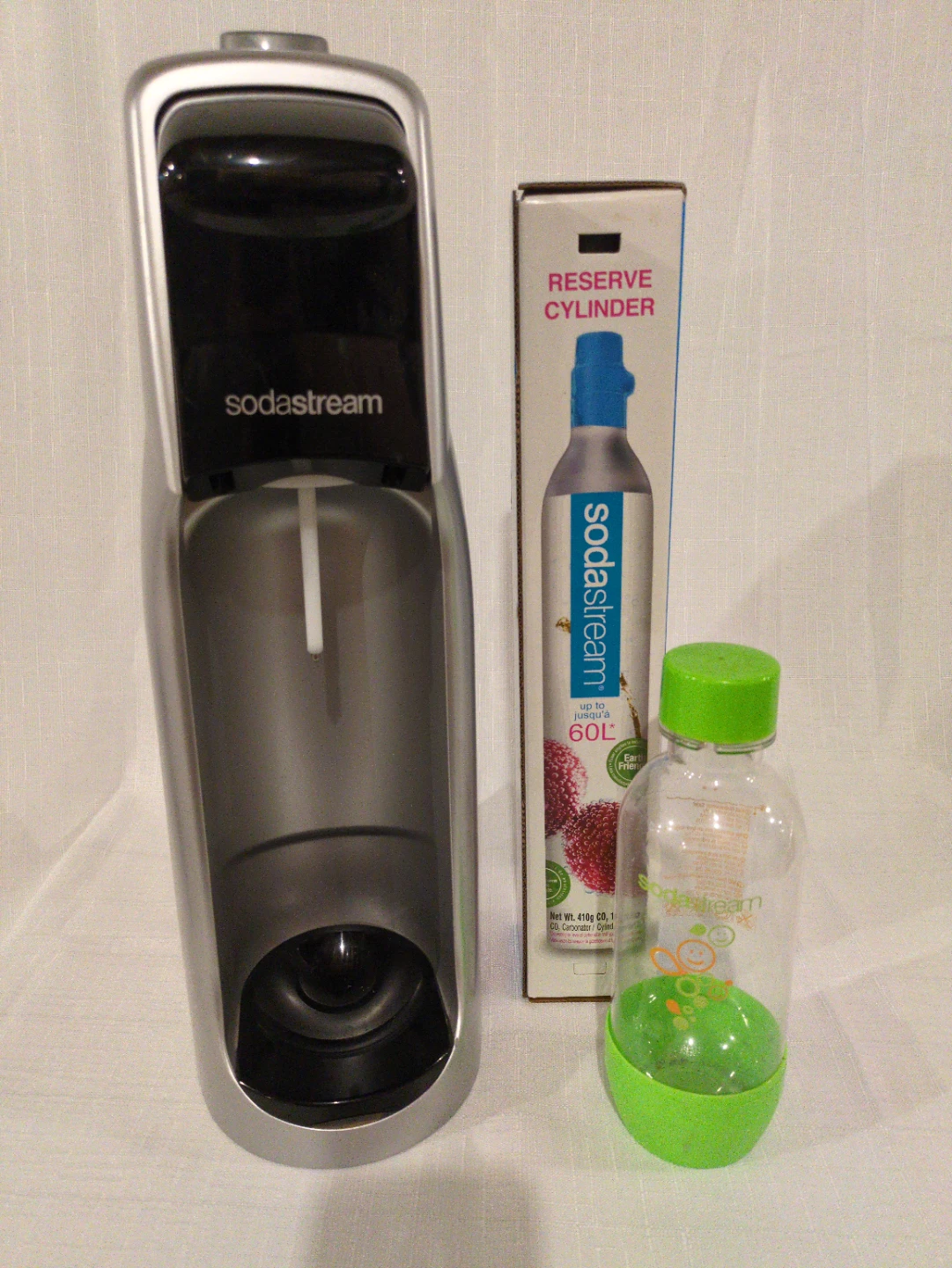 SodaStream Sparkling Water Maker with CO2 Cylinder
