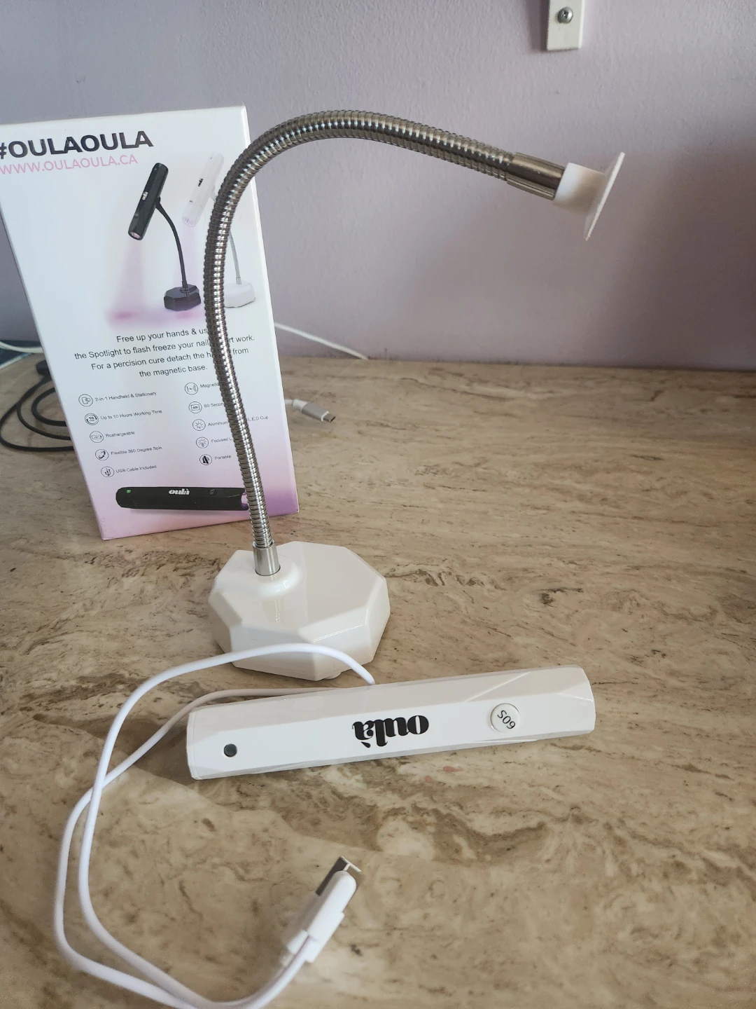 Oula Oula Spotlight Flash Cure Light for Nail Art - photo 2