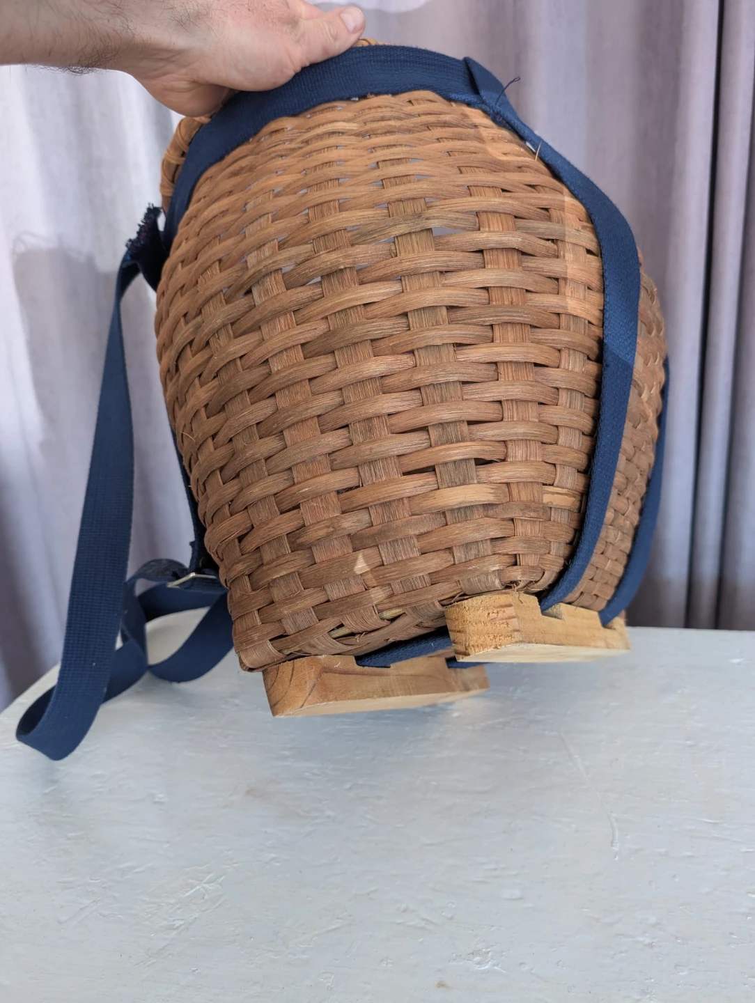 Woven Adirondack Backpack Foraging Basket - photo 5