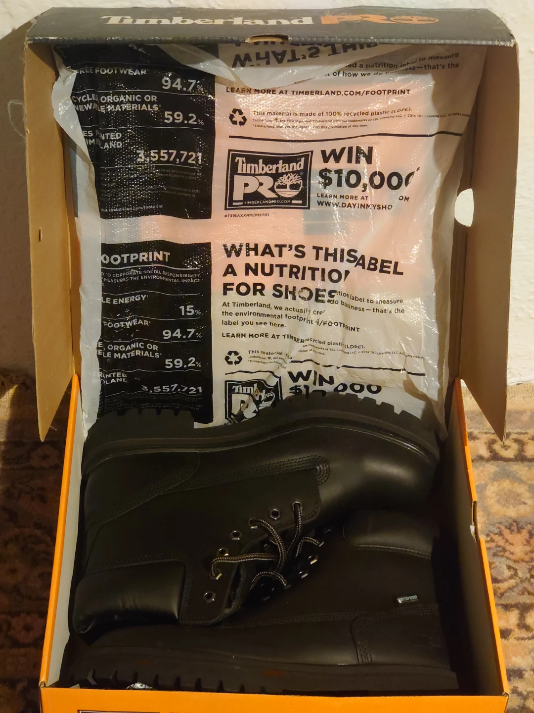 Timberland PRO Direct Attach 6" Steel Toe Insulated Work Boots