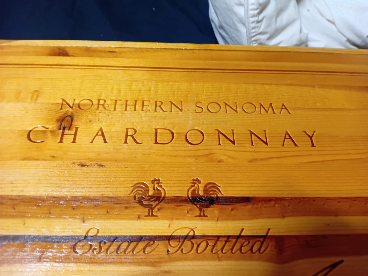 Wooden Wine Box Northern Sonoma Chardonnay - photo 2