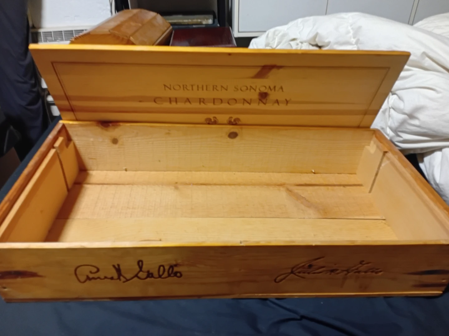 Wooden Wine Box Northern Sonoma Chardonnay - photo 3