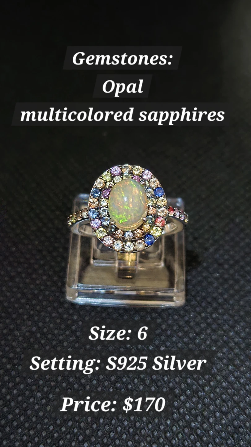 Rings with Natural Gemstones - photo 2