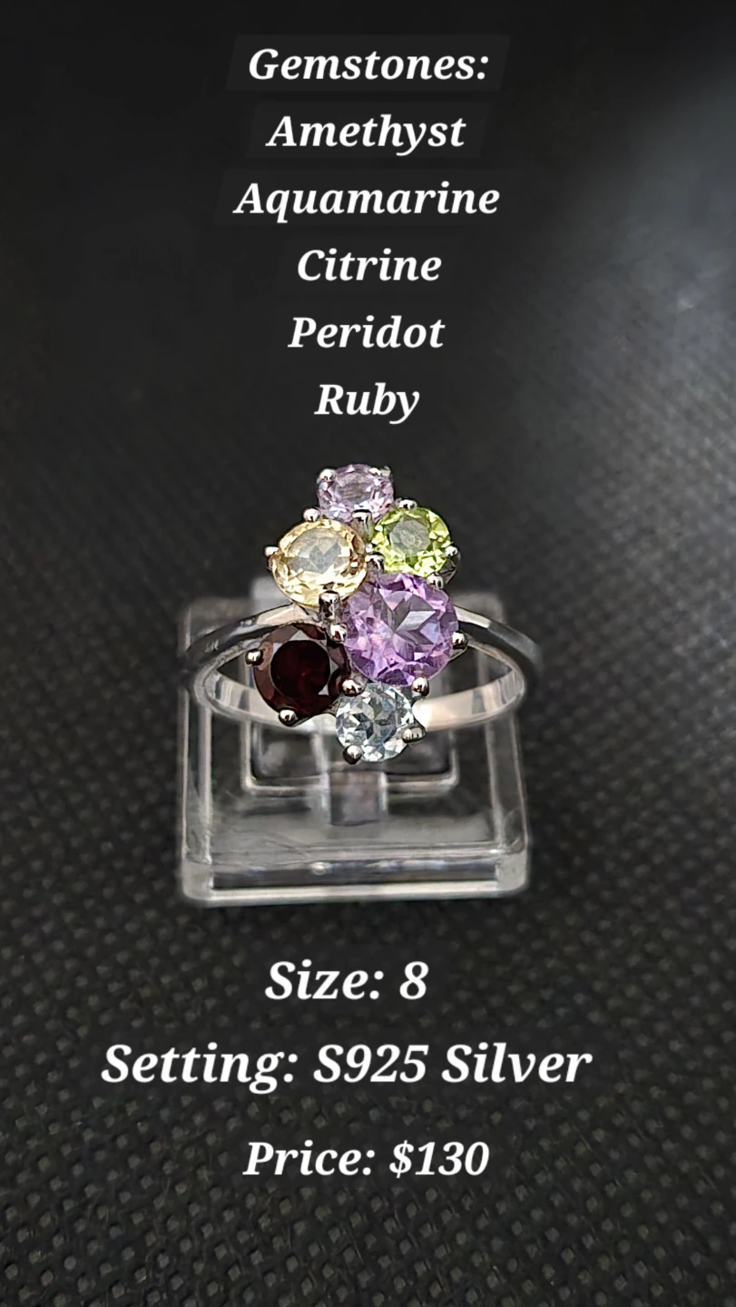 Rings with Natural Gemstones - photo 5