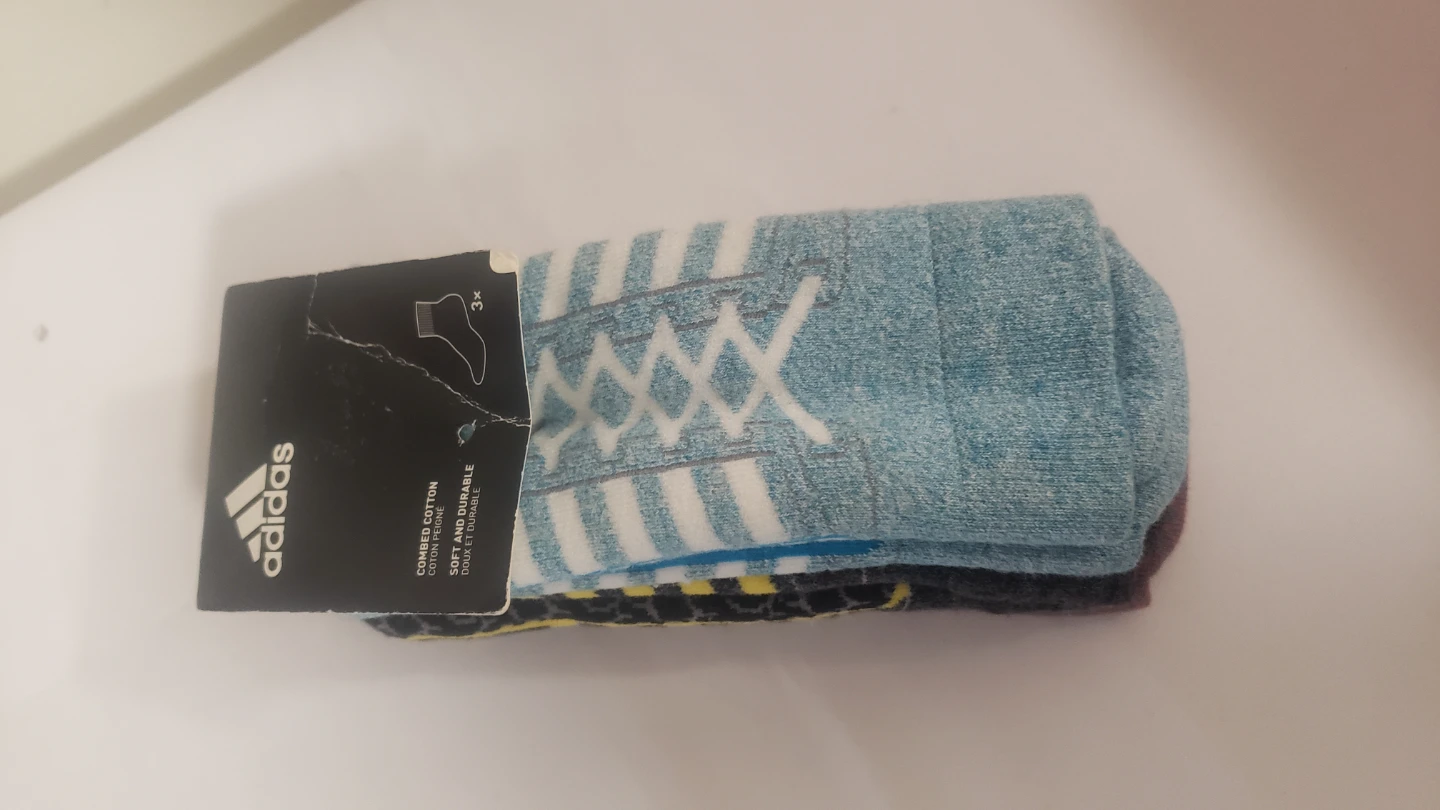 Brand new Adidas Sport Socks 3Pcs Size 612K - photo 2