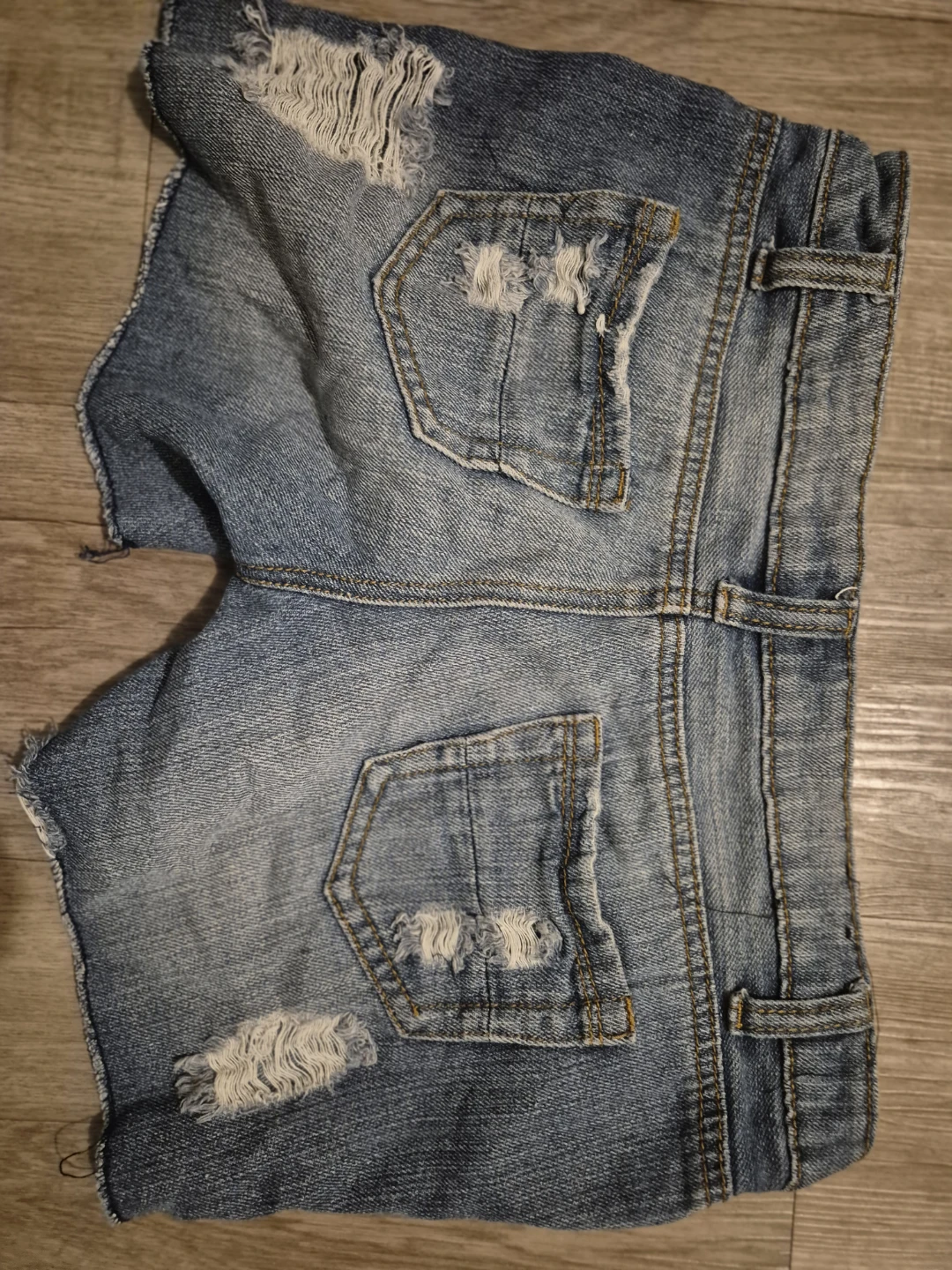 Streetwear Society Distressed Denim Shorts Size 3 - photo 2