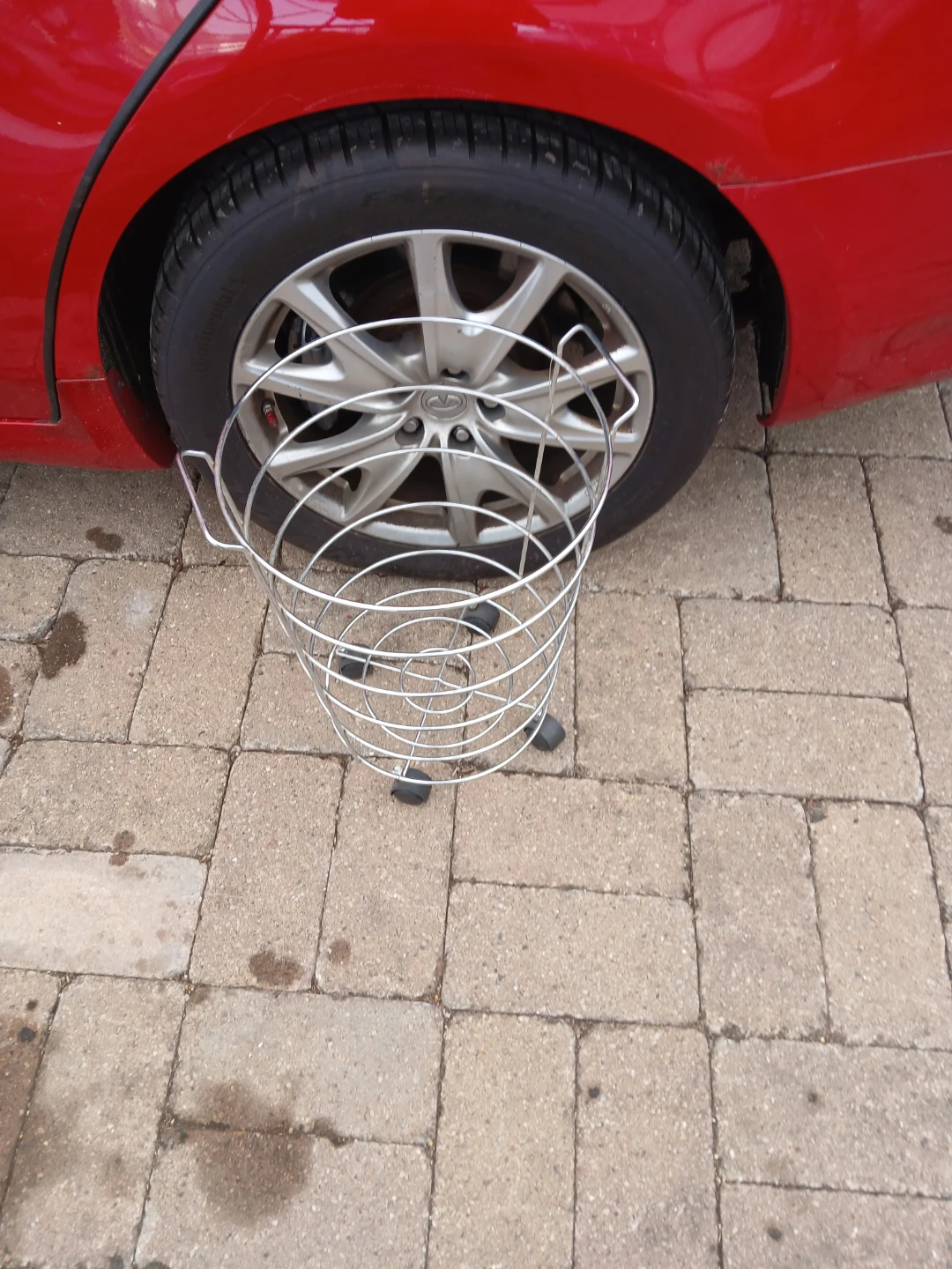 Metal Plant Stand with Wheels