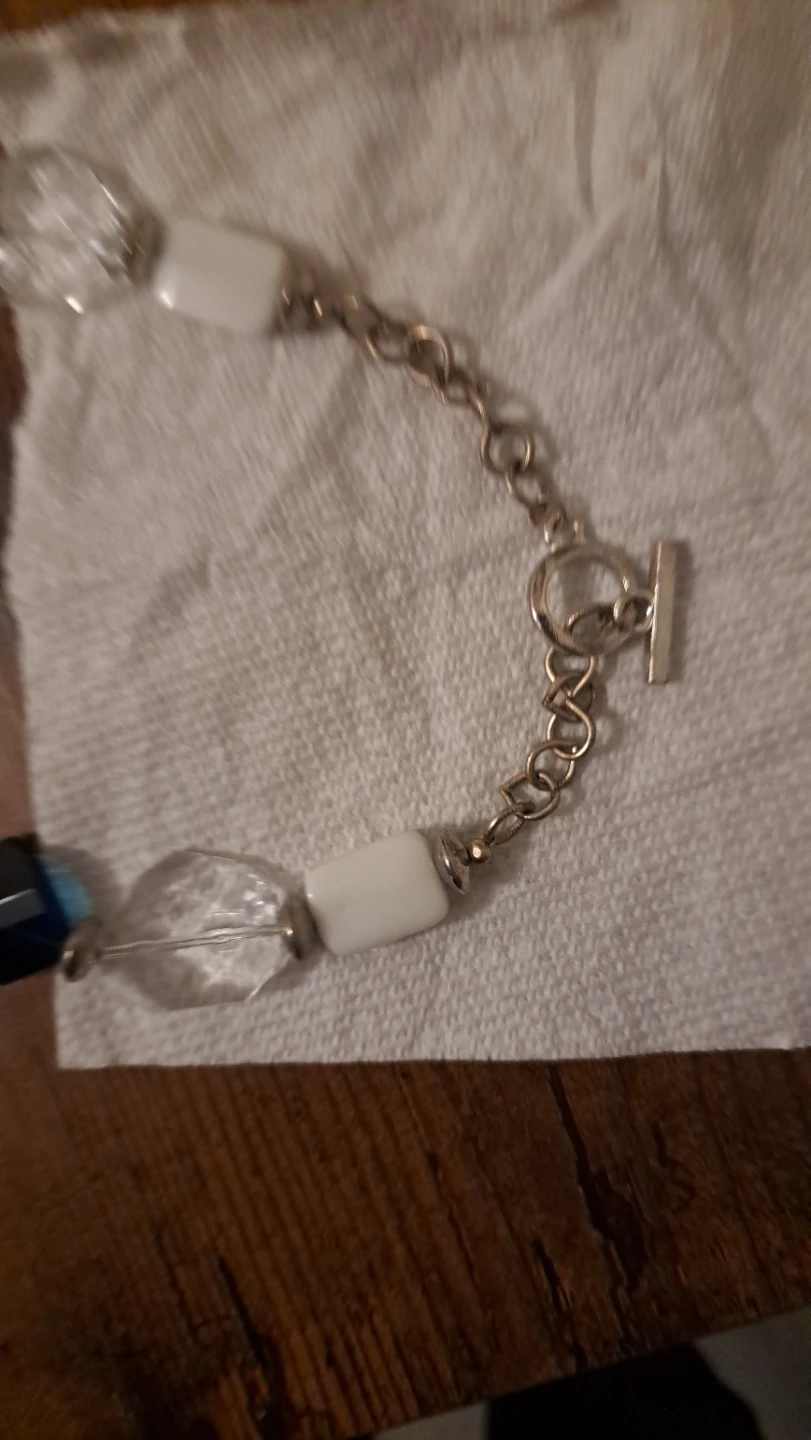 Beaded Necklace with Toggle Clasp - photo 3