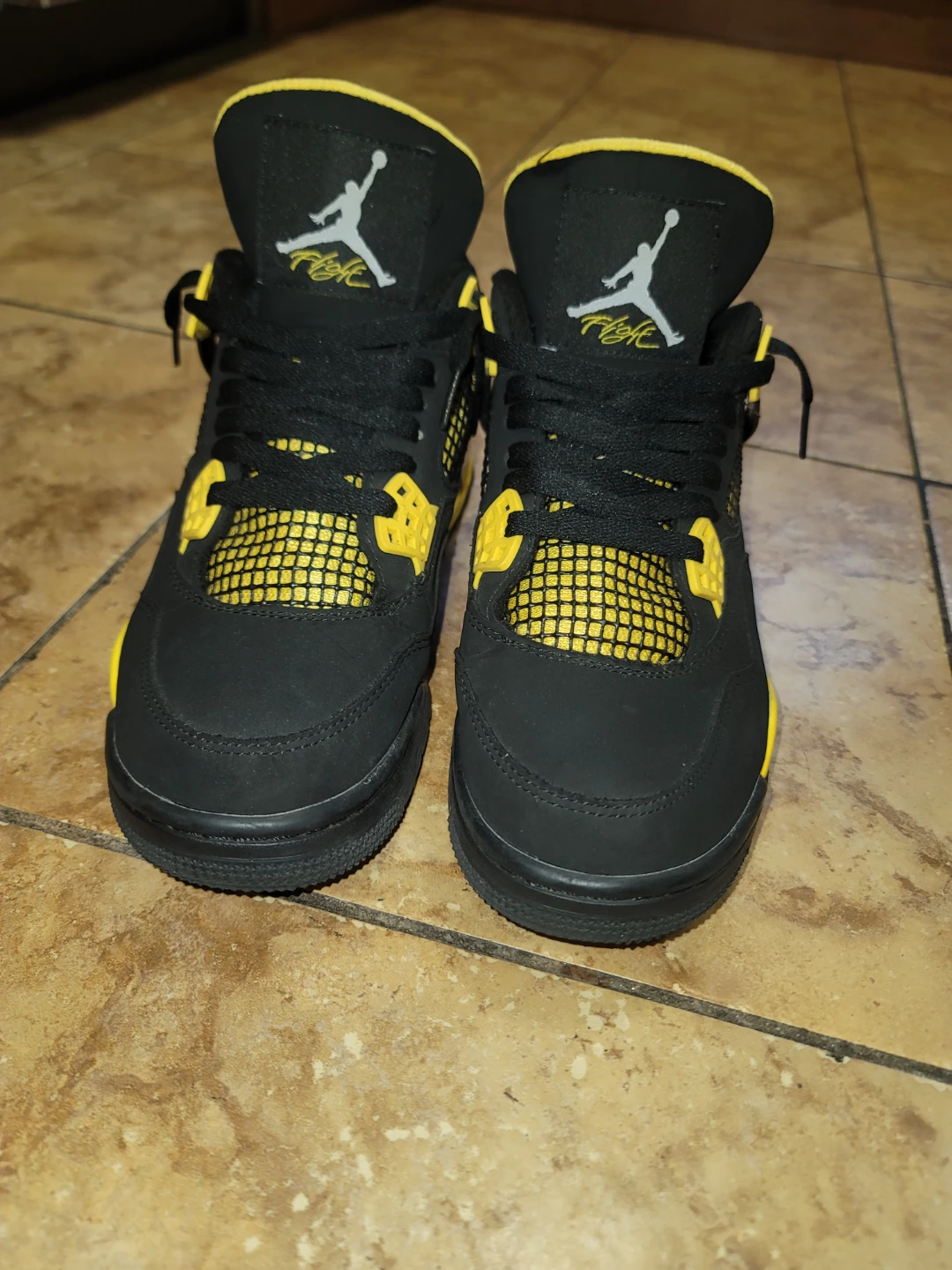 Air Jordan 4 Retro "Lightning" Mens Shoes