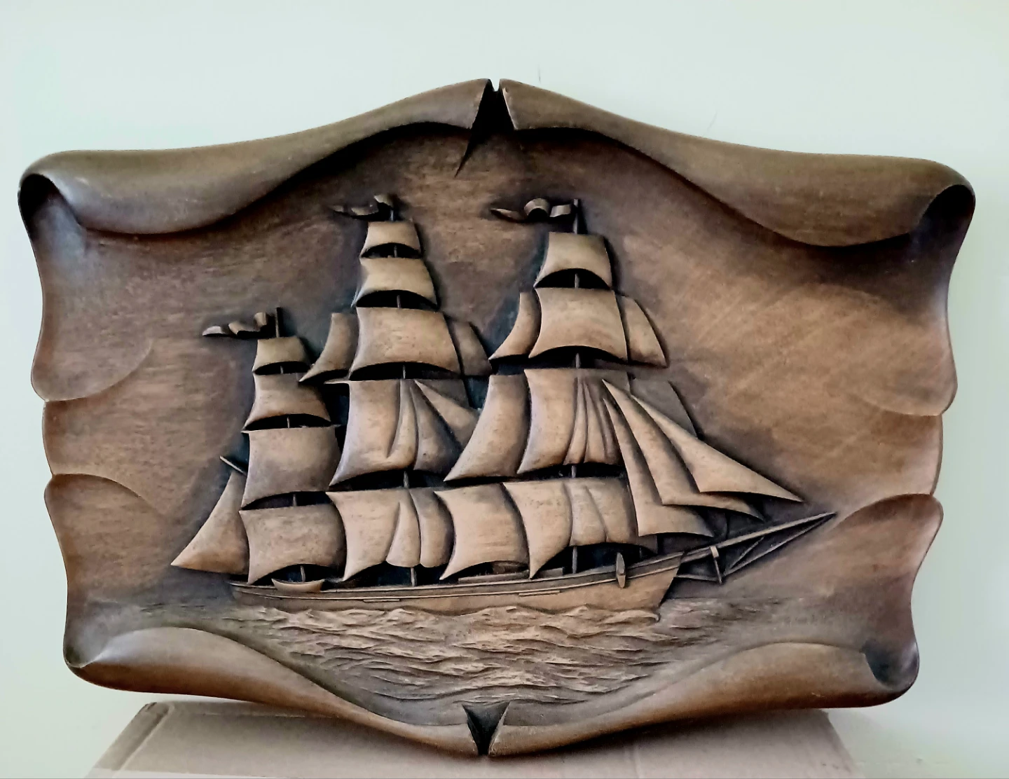 Signed Robert Hill Hand Carving Nautical Decor