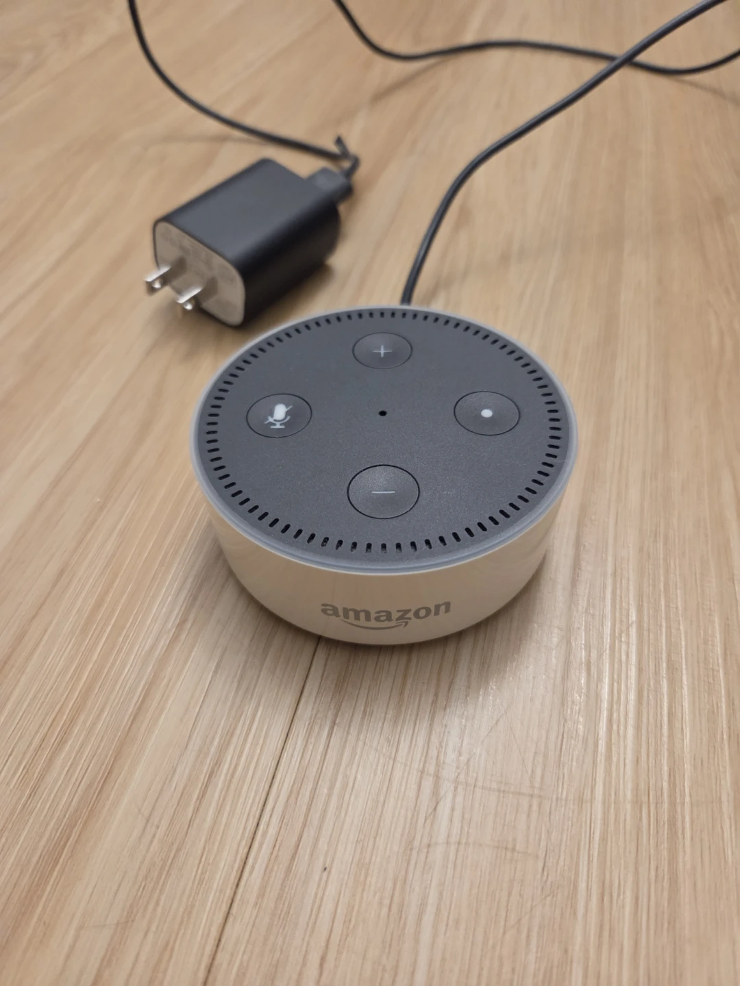 Amazon Echo Dot (2nd Gen) with Power Adapter