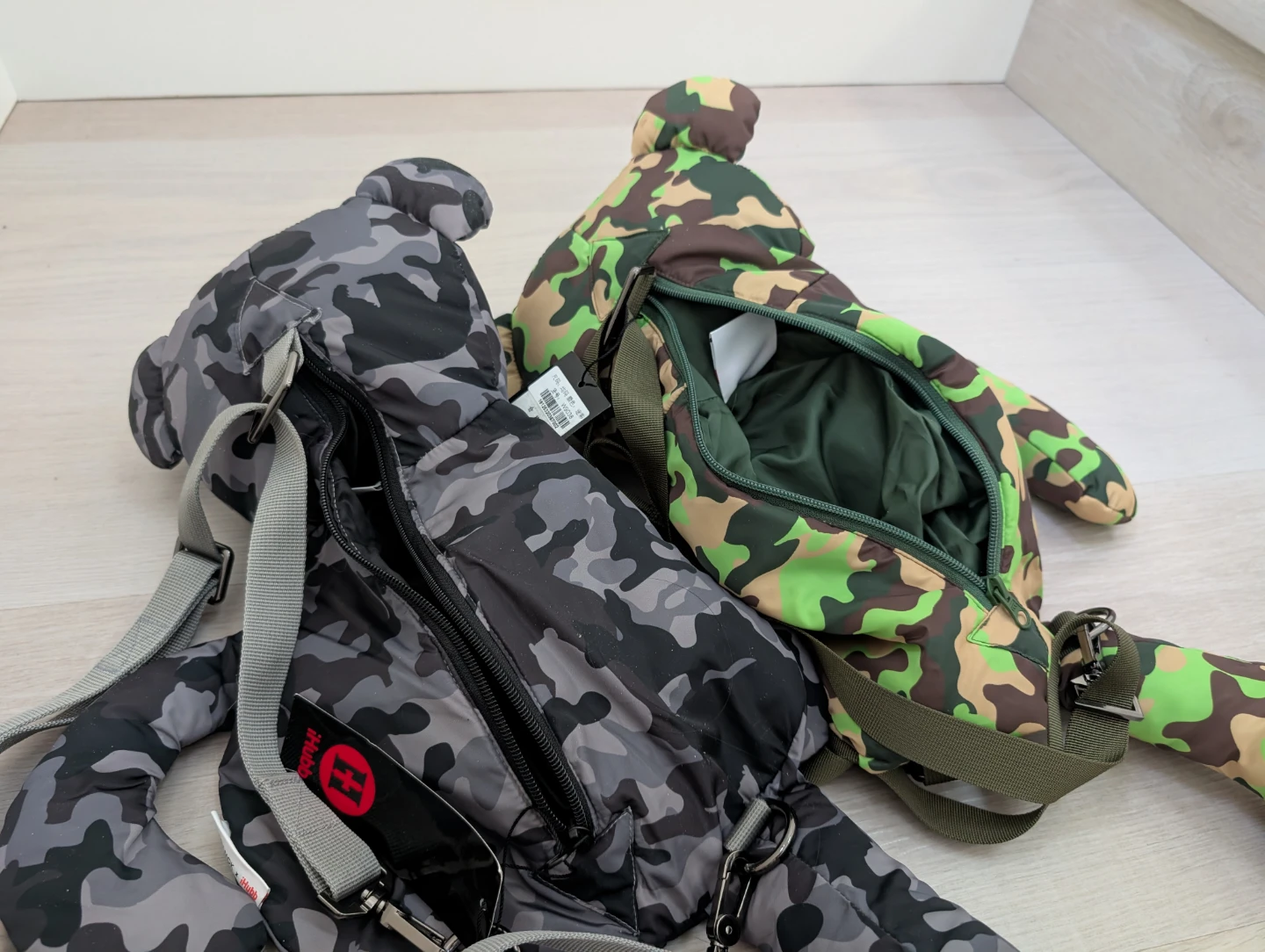 Teddy Bear Backpacks - Camo Print (2 Pack) - photo 2