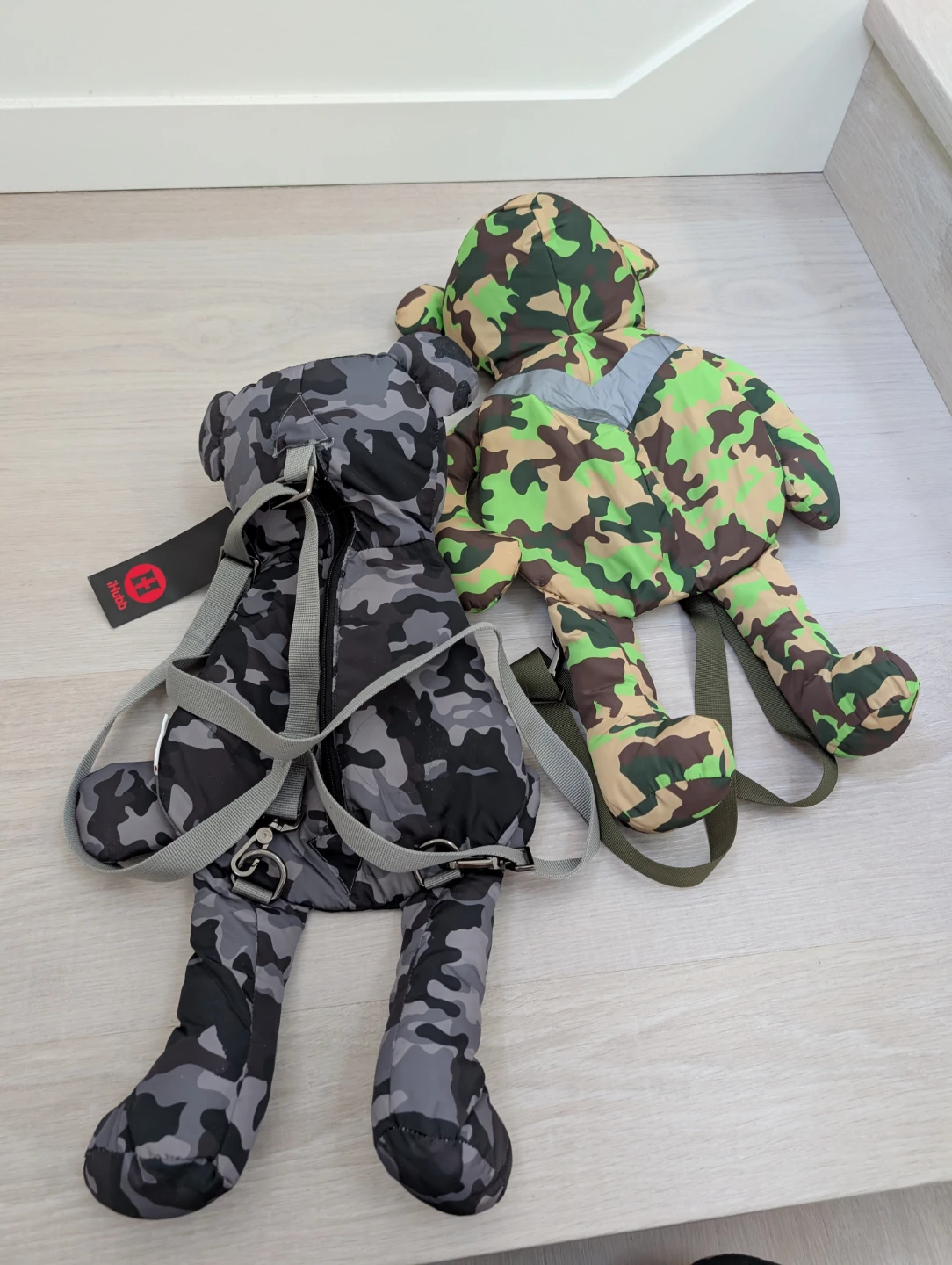 Teddy Bear Backpacks - Camo Print (2 Pack) - photo 4