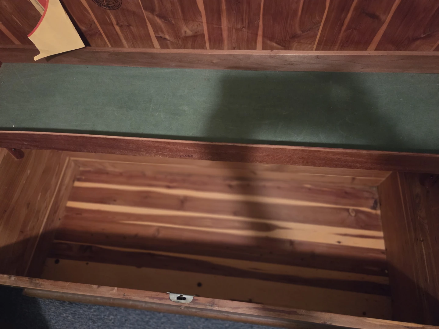 Antique Cedar Chest "Lamous Chests" "SealTite Lid" obo - photo 3