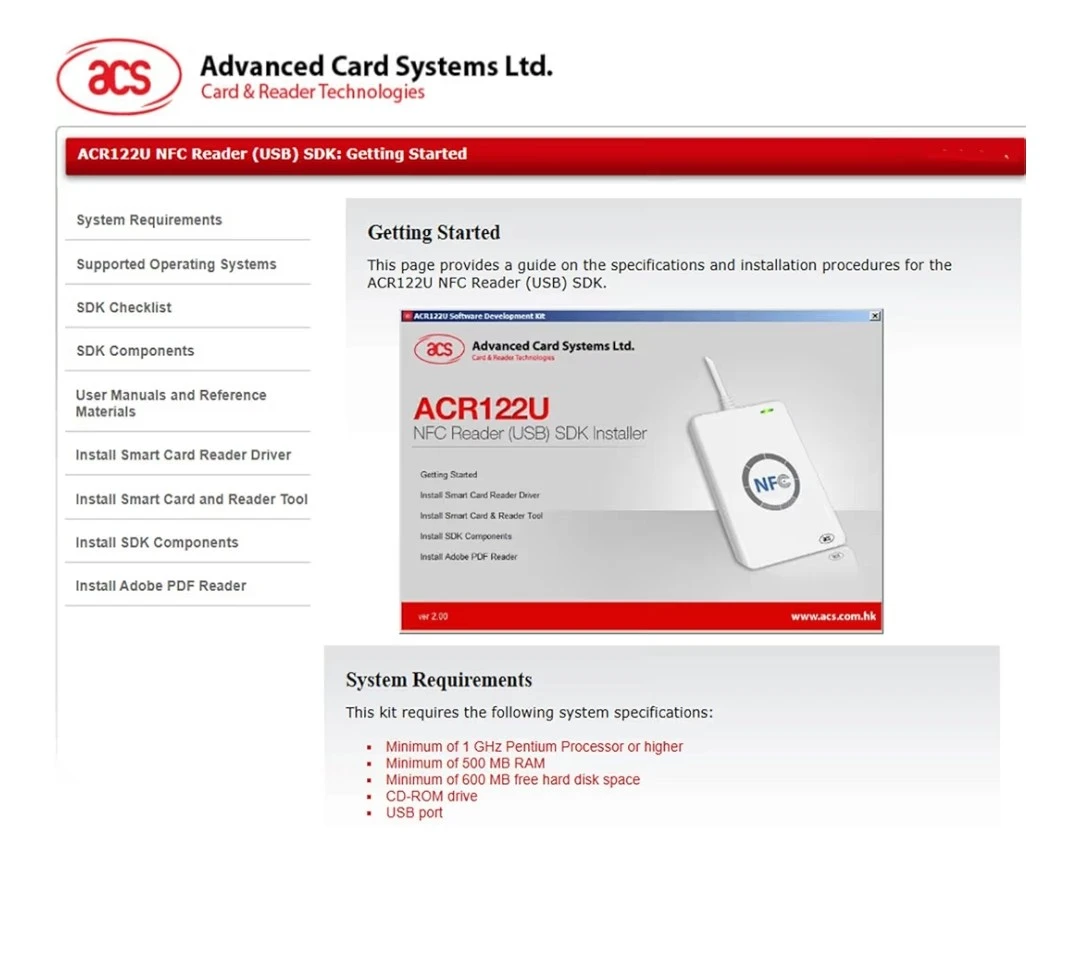 NFC ACR122U Contactless IC Card Reader/ Writer - photo 5