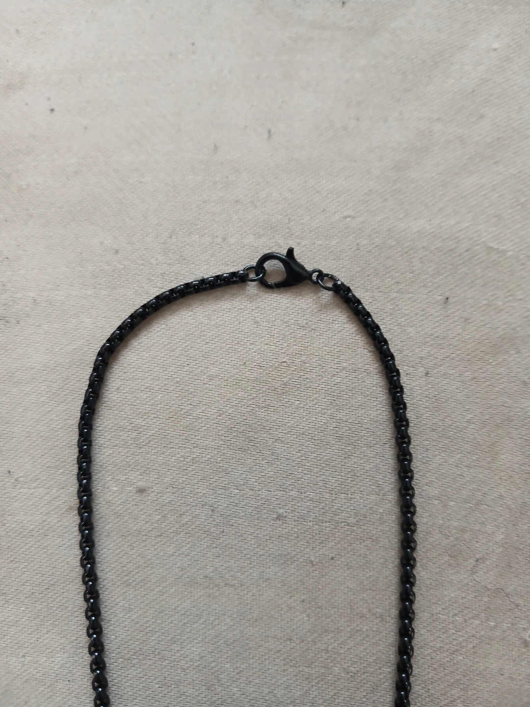 Black Cross Necklace & Bracelet Set With Smartwatch - photo 4