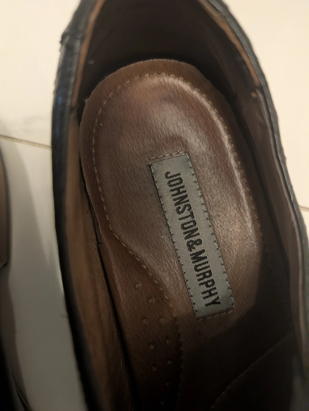 Johnston & Murphy Men's Black Leather Double Monk Strap Shoes - photo 2