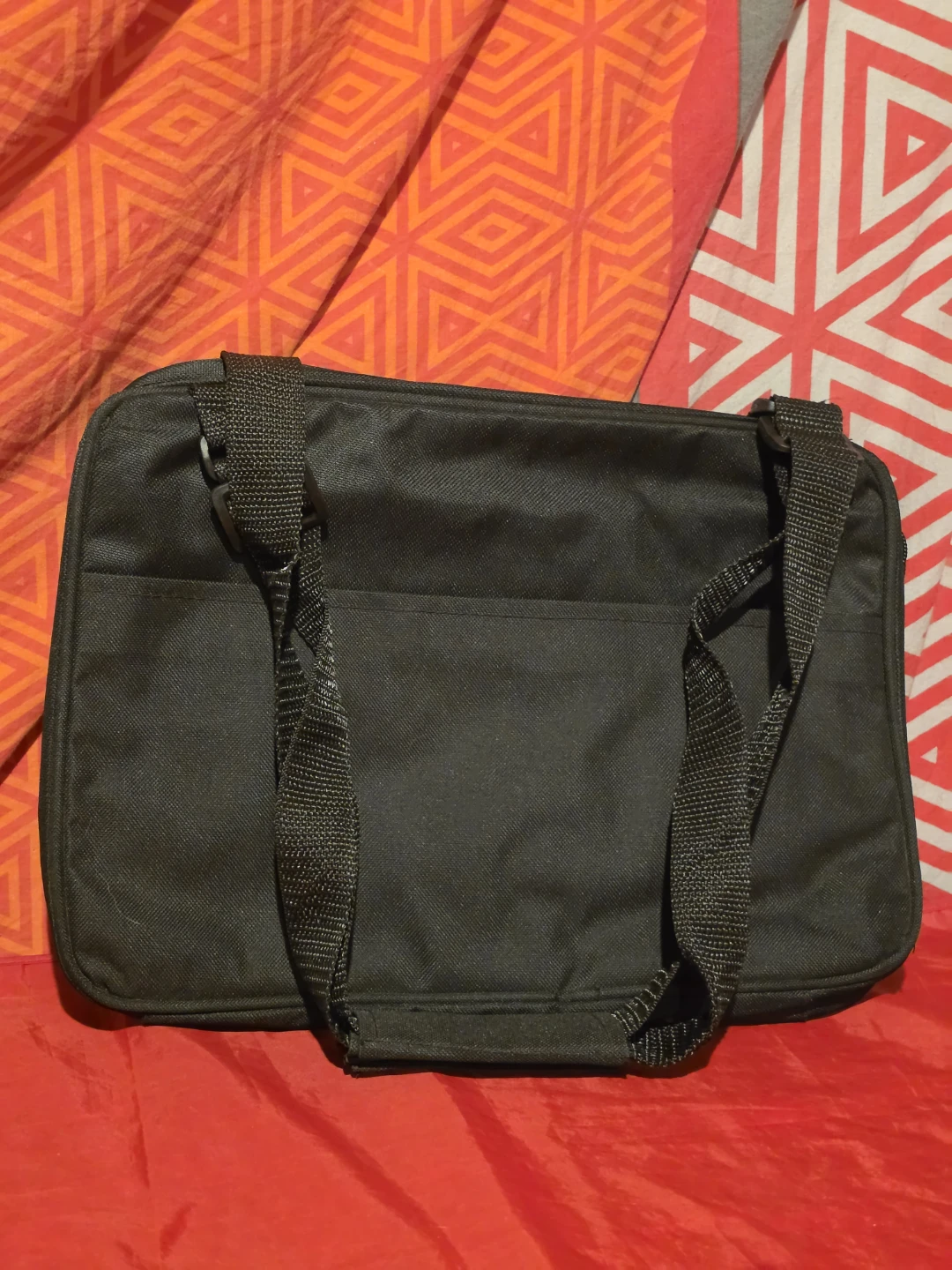 Black Messenger and laptop Bag