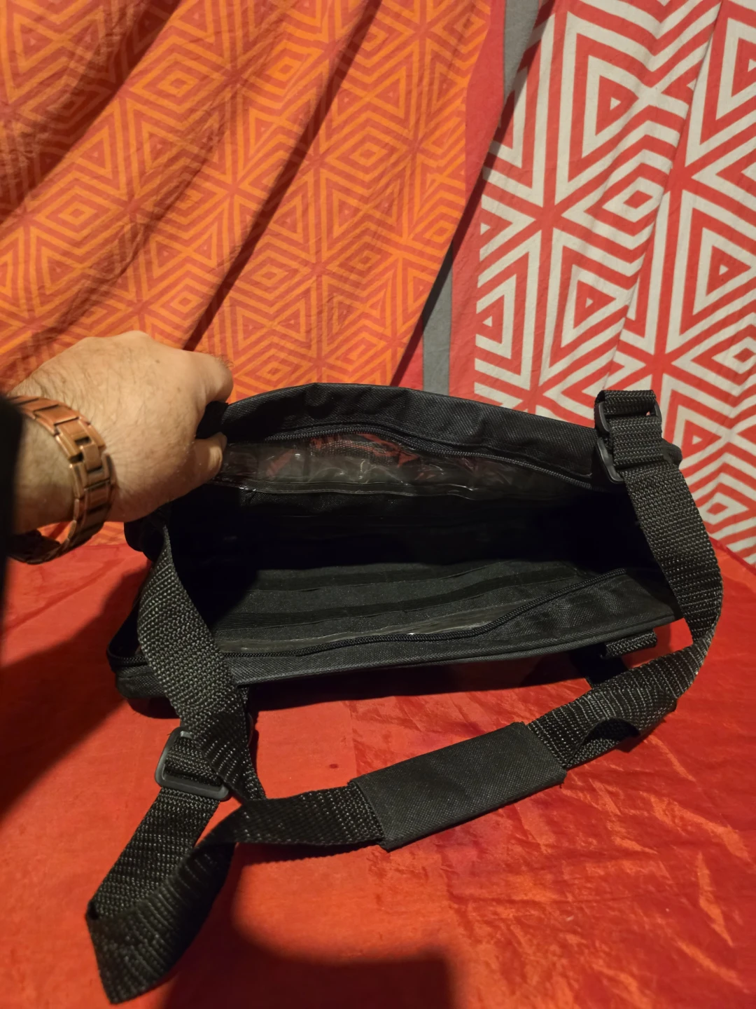 Black Messenger and laptop Bag - photo 4