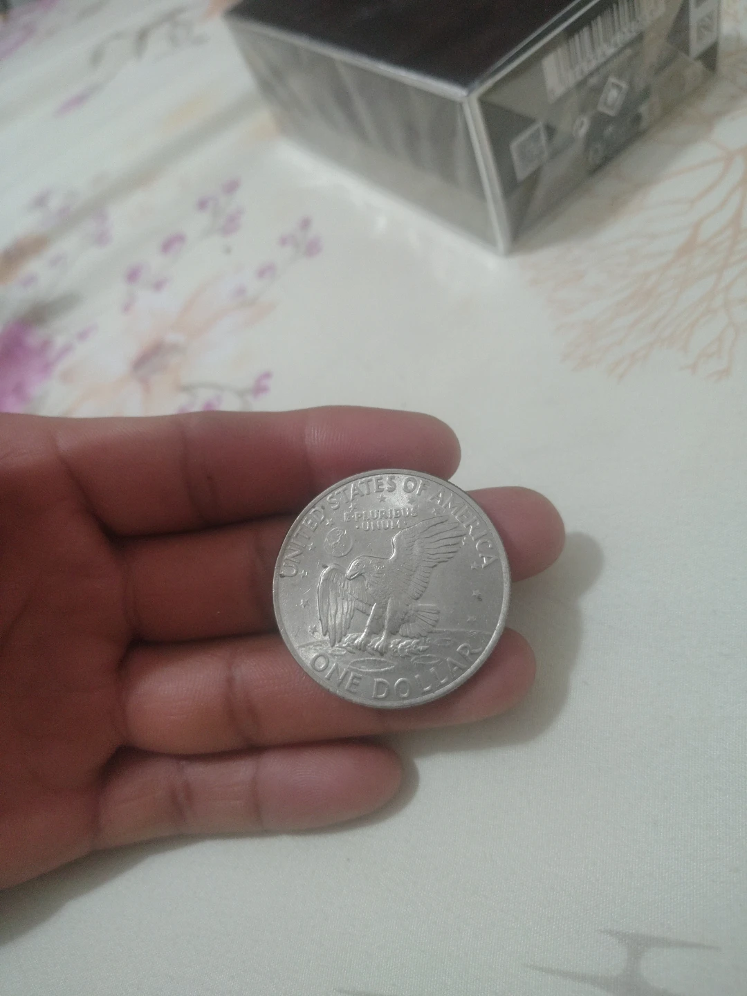 1971 US Silver Dollar Coin - photo 2