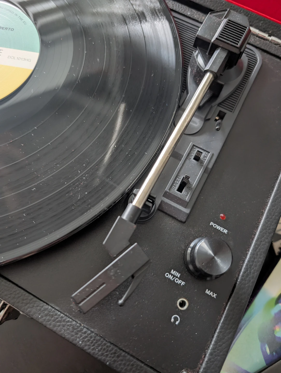 Crosley Cruiser (CR8005A) Portable Record Player, Black - photo 3