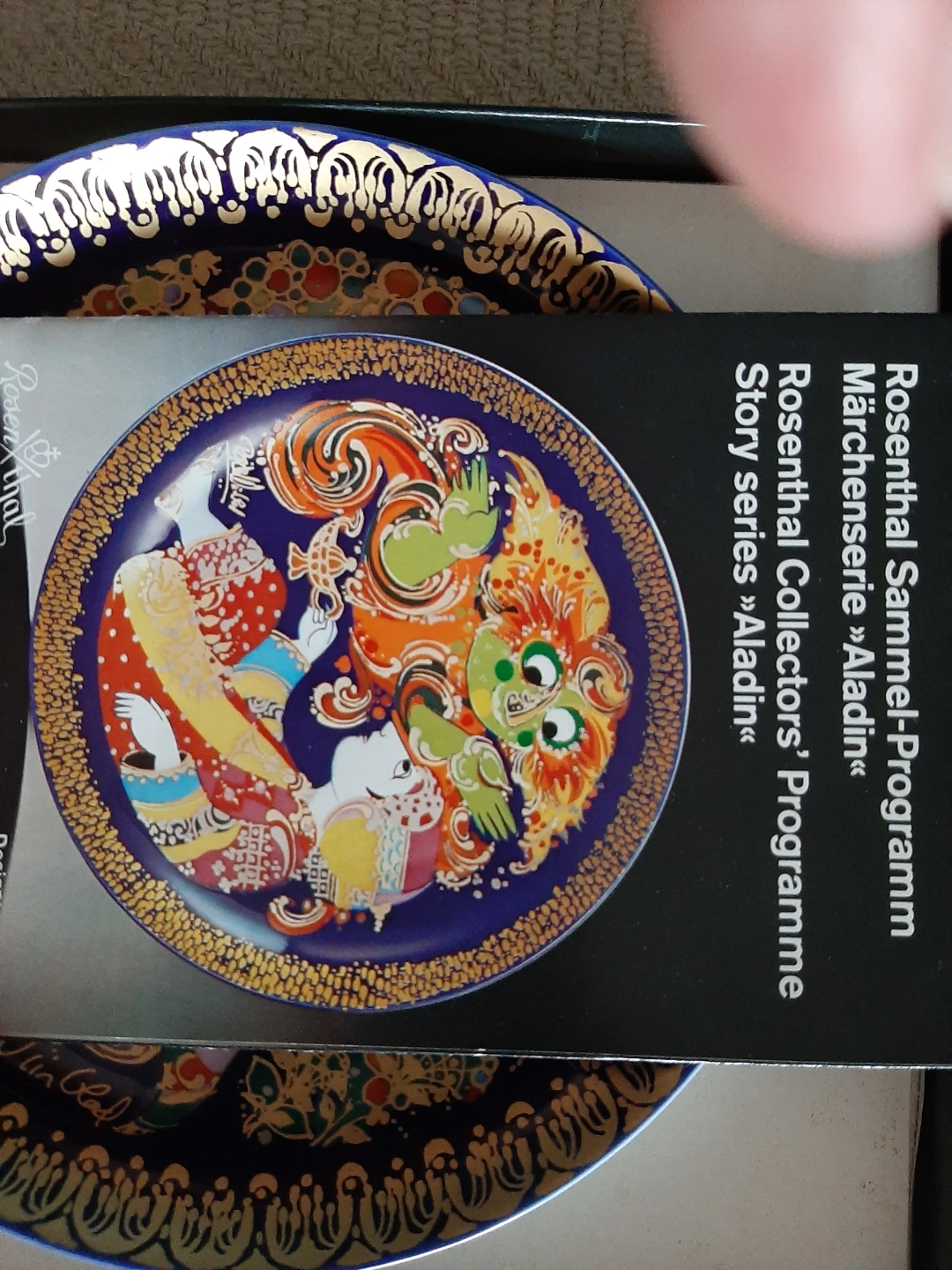 Rosenthal "Aladin" Collector's Plate - photo 2
