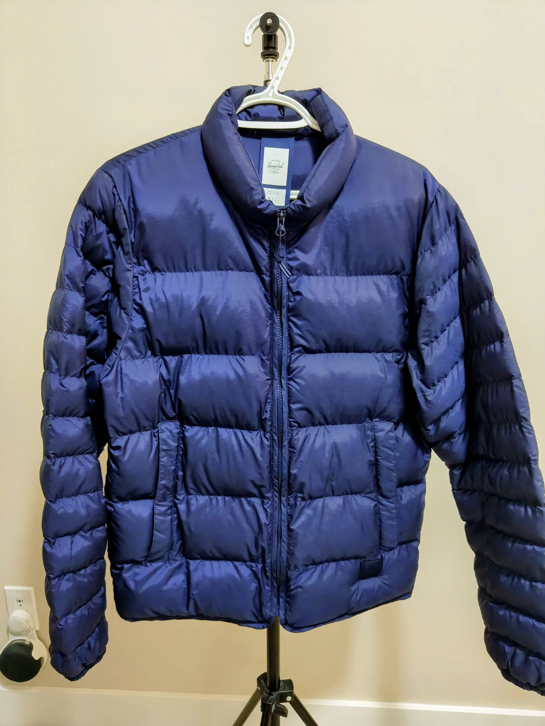 Herschel Down Puffer Jacket - Blue - Size S - photo 2