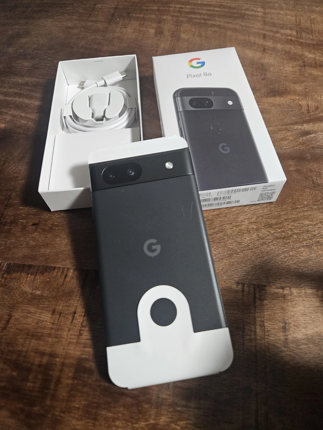 Google Pixel 8a Smartphone with Charger and Box - photo 2
