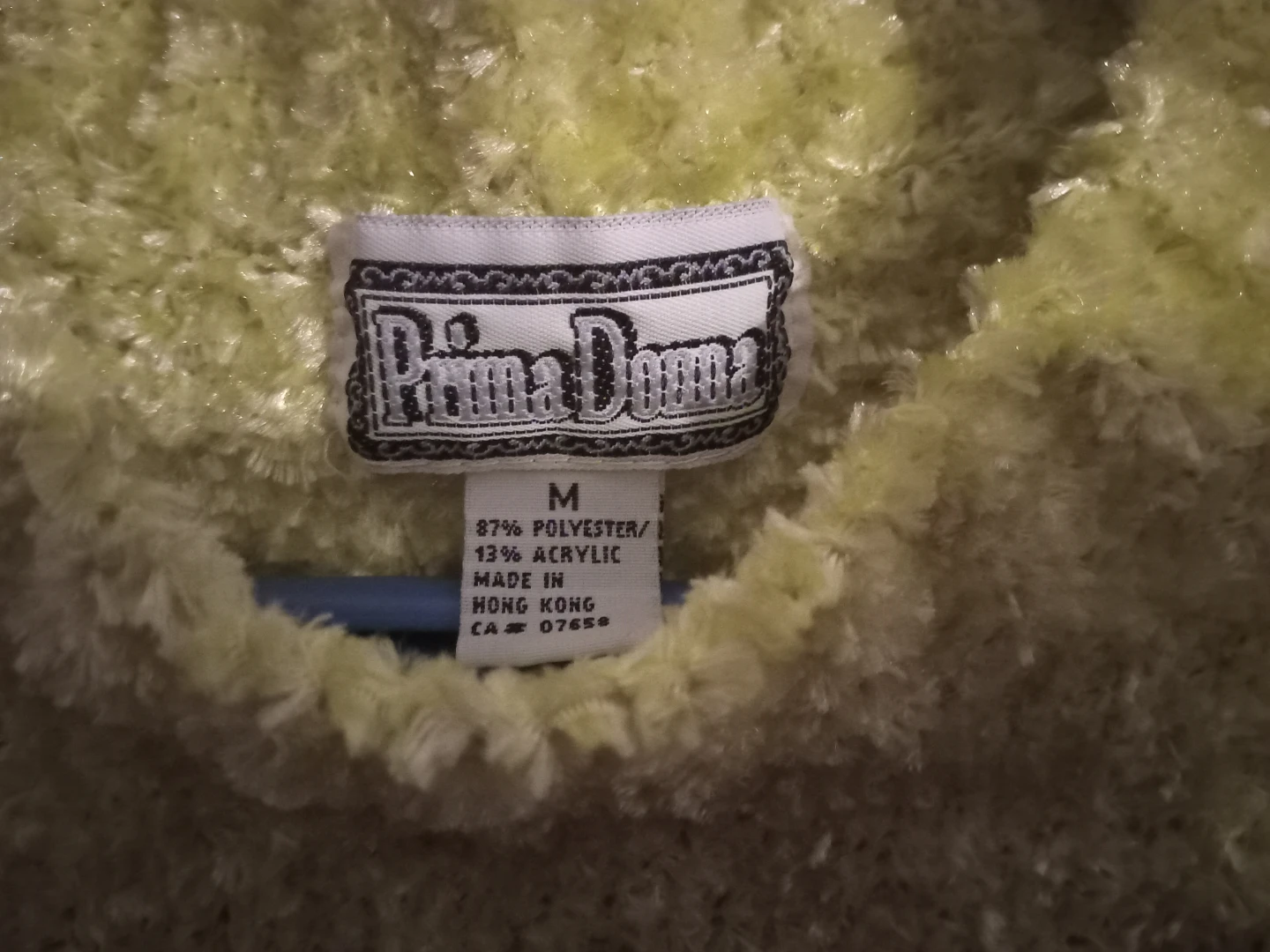 90's Prima Donna Women's Fuzzy Shirt Size M - photo 2