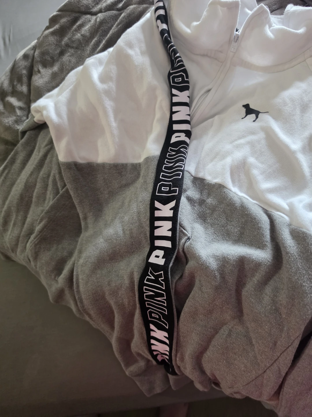 PINK Victoria's Secret Quarter Zip Pullover - photo 2