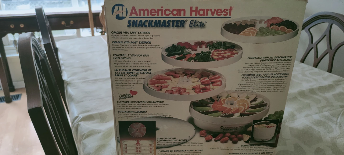 American Harvest Snackmaster Elite Dehydrator - photo 3