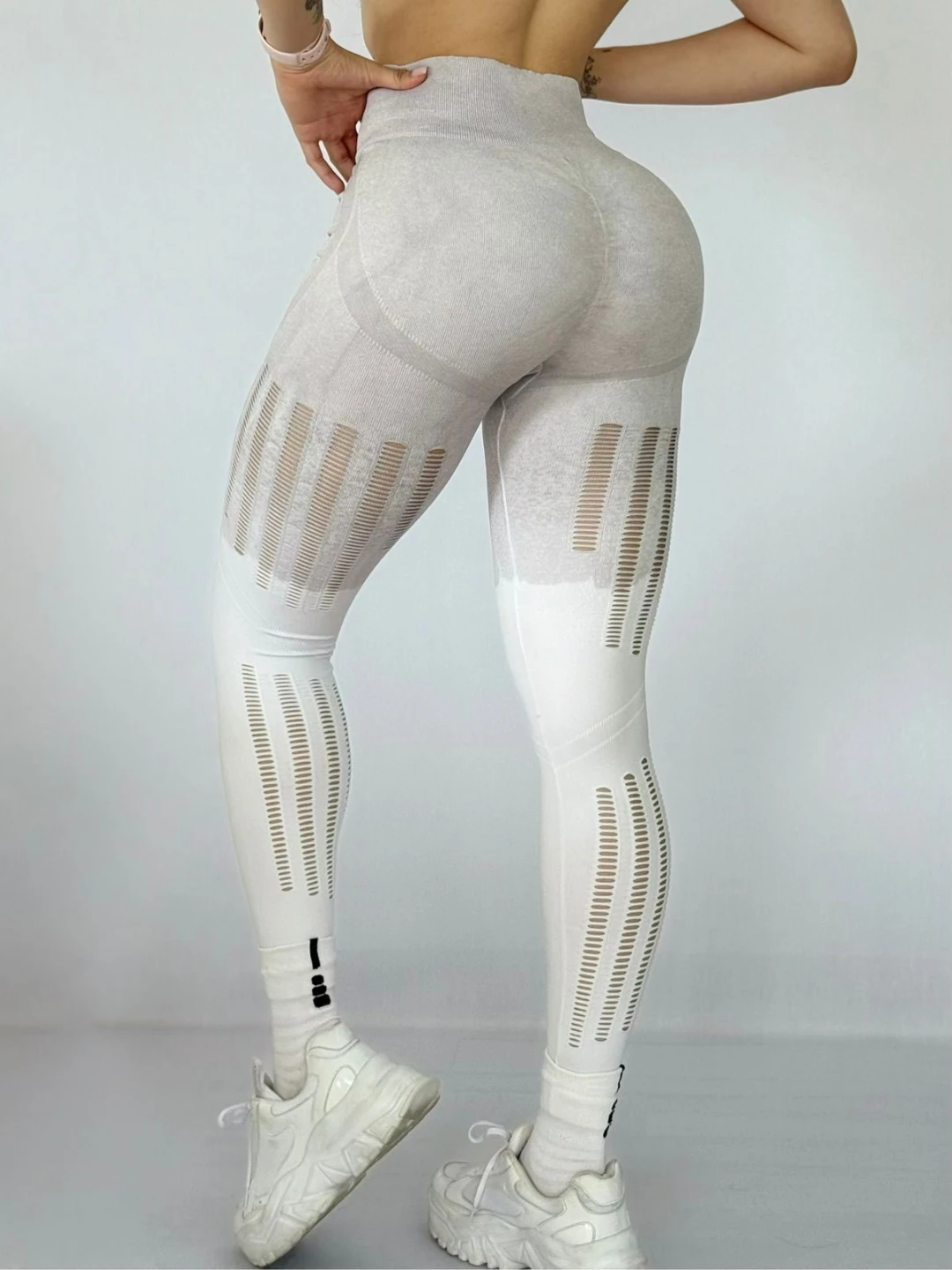 Women's Seamless High-Waisted Workout Leggings - photo 5