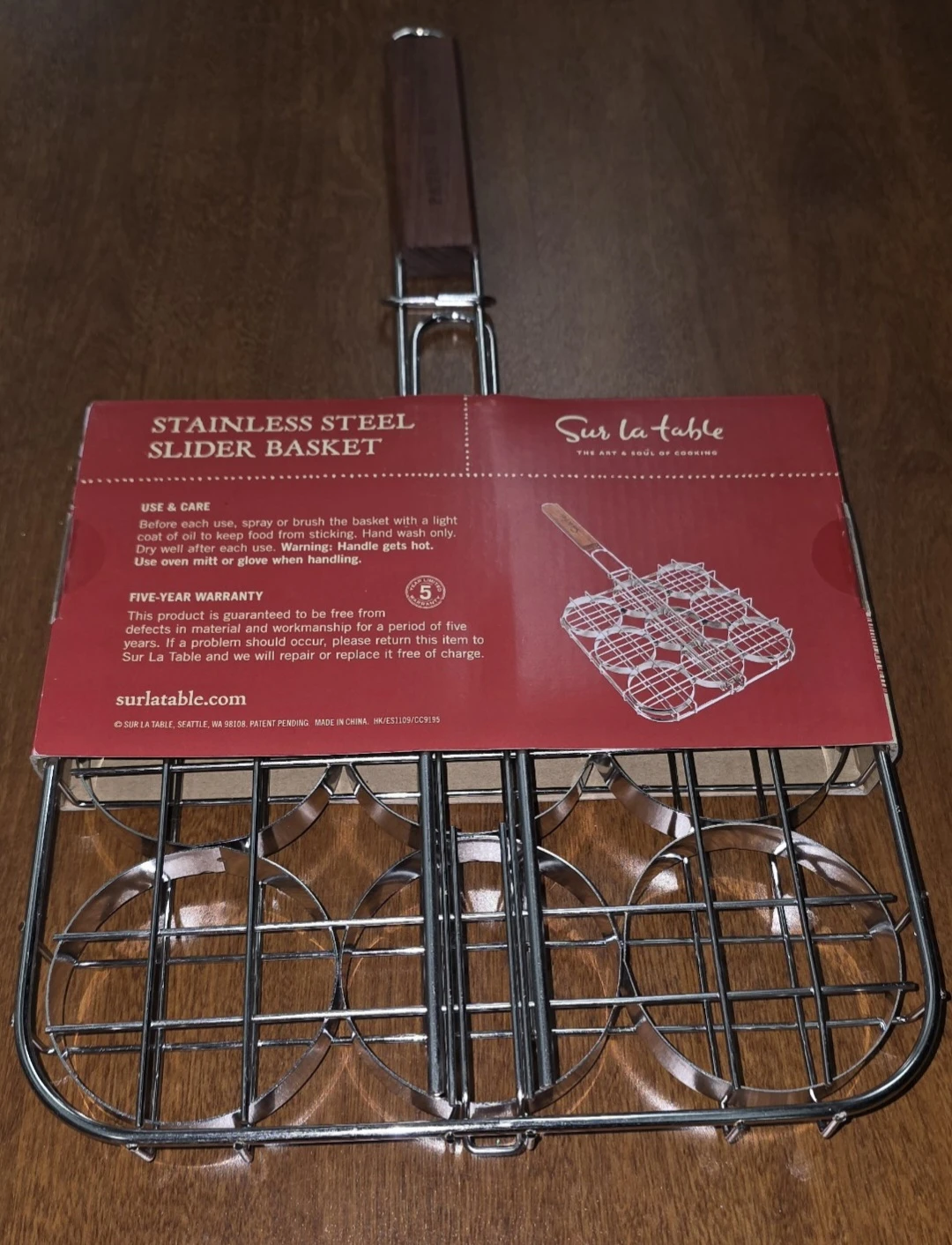 Sur La Table Stainless Steel Slider Basket - photo 2