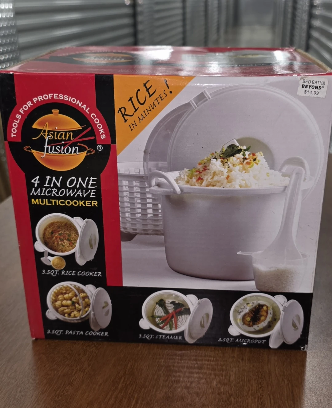 Asian Fusion 4-in-1 Microwave Multicooker 3.5qt