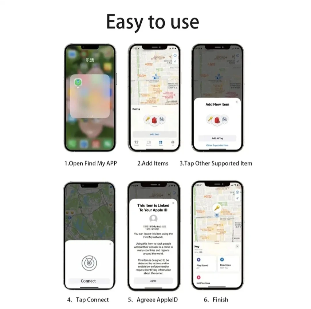 Wireless Card Tracker - Black - photo 5