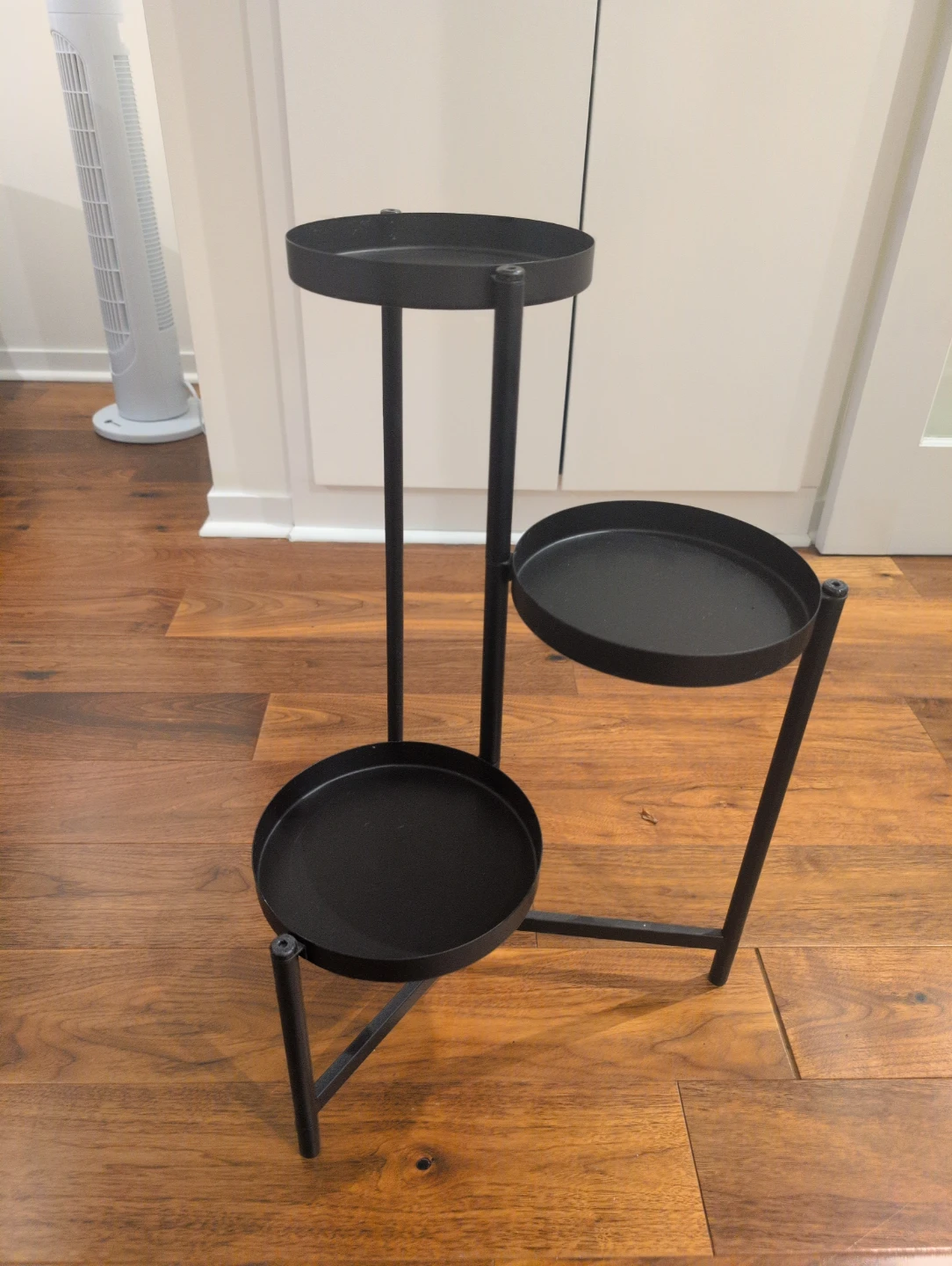 Black 3-Tier Plant Stand