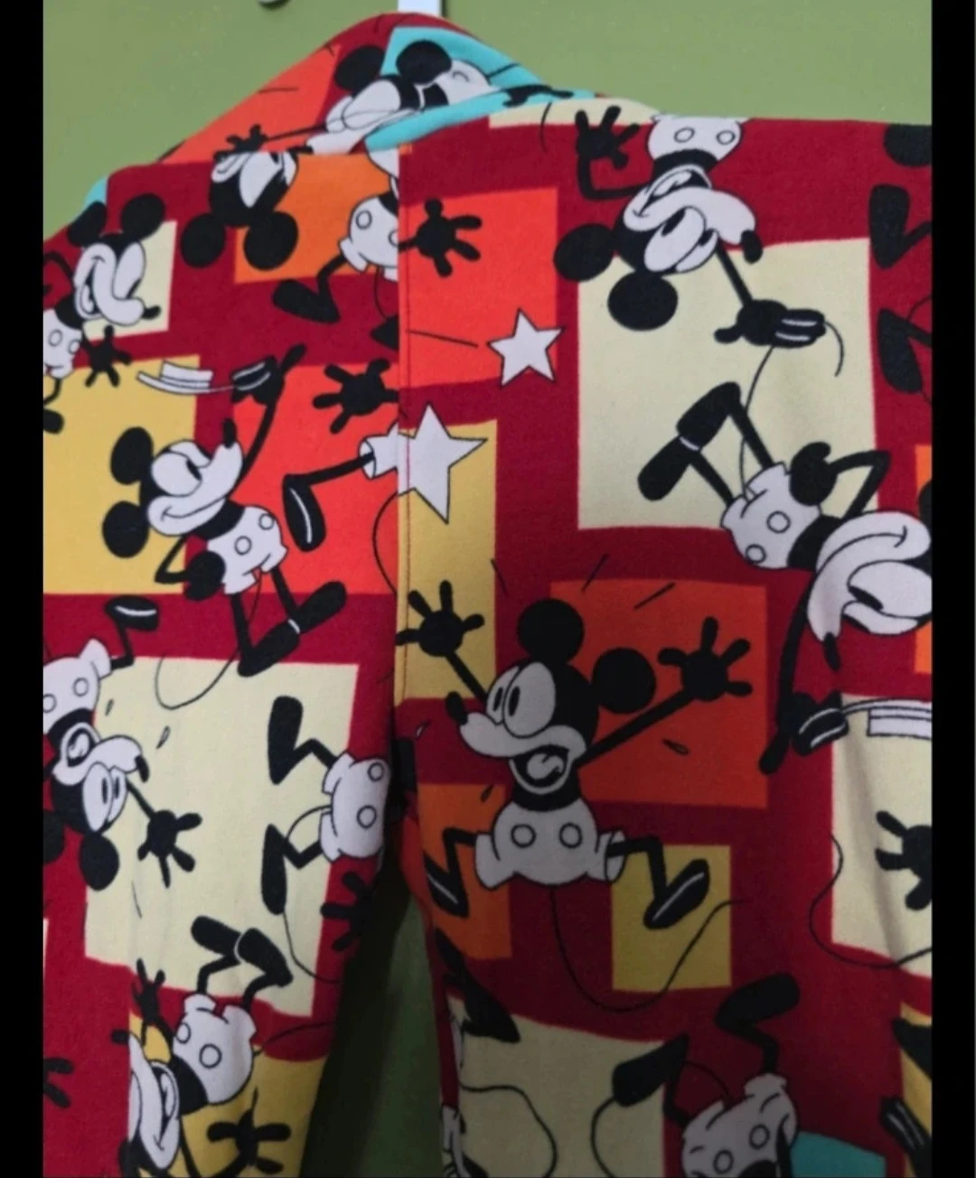 Lularoe Mickey Mouse All Over Print Leggings - photo 2