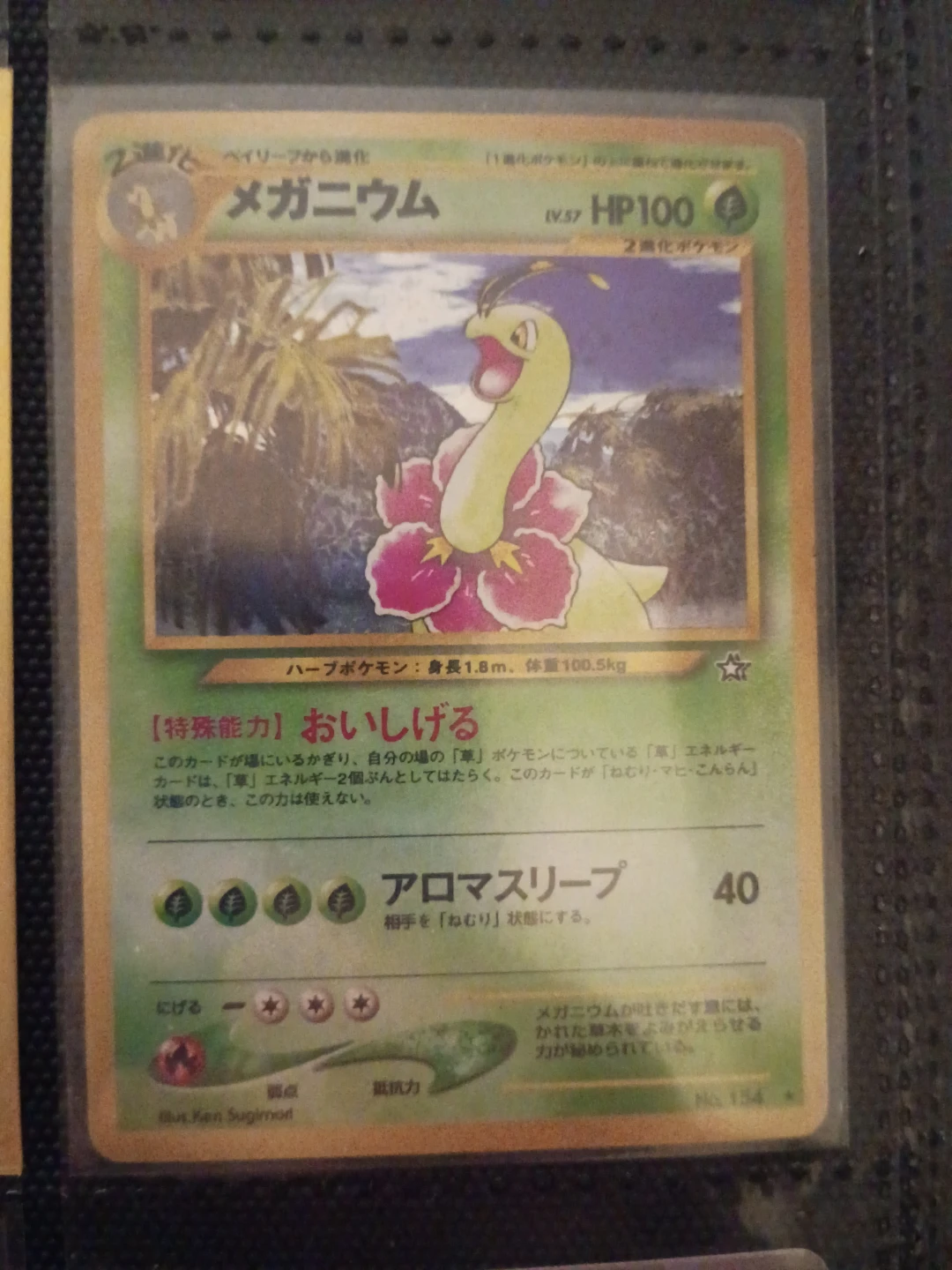 Pokemon Card - Meganium (Lv.57) HP100