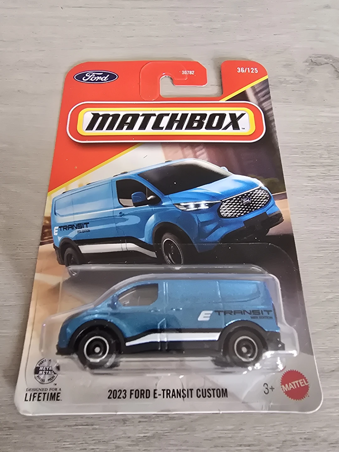 Matchbox 2023 Ford E-Transit Custom Die-Cast Toy