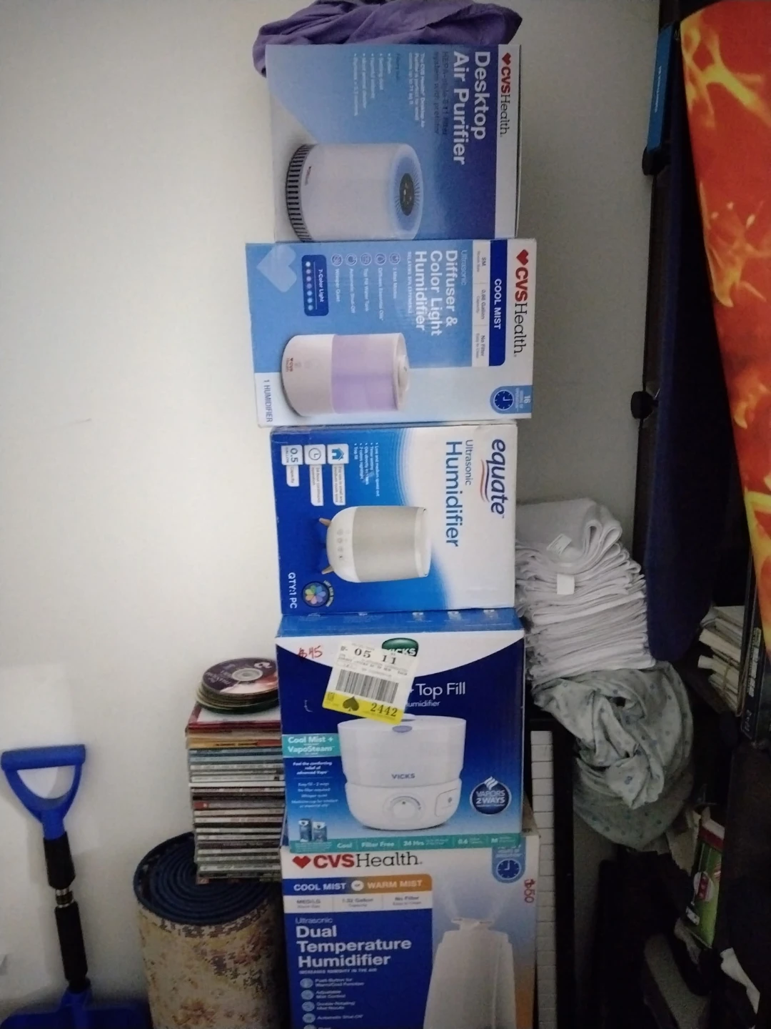 CVS Health Desktop Air Purifier and Humidifiers