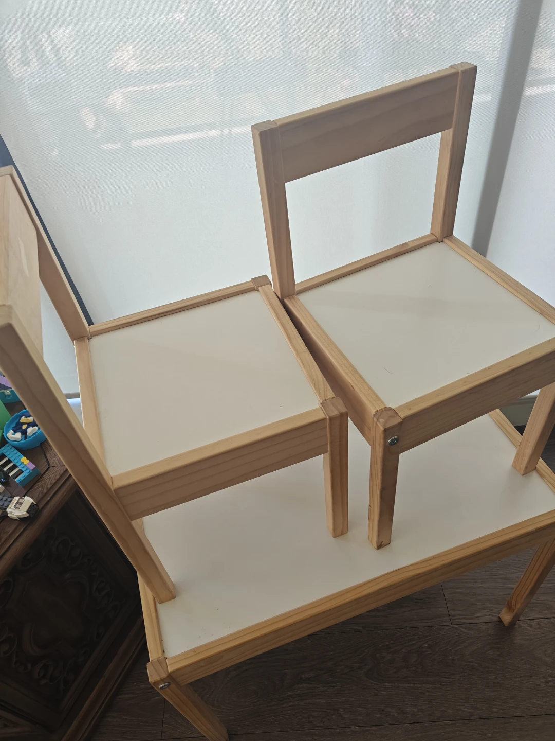 Wooden Children's Table and Chairs Set - photo 2